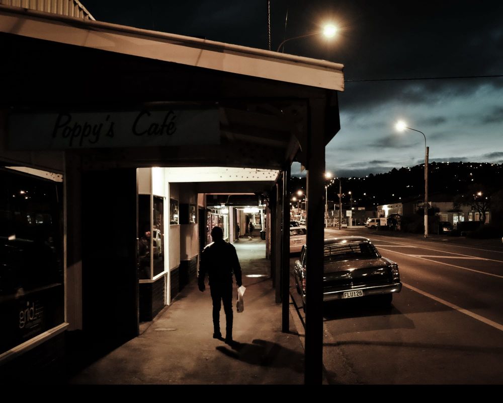 Night street Dunedin post image