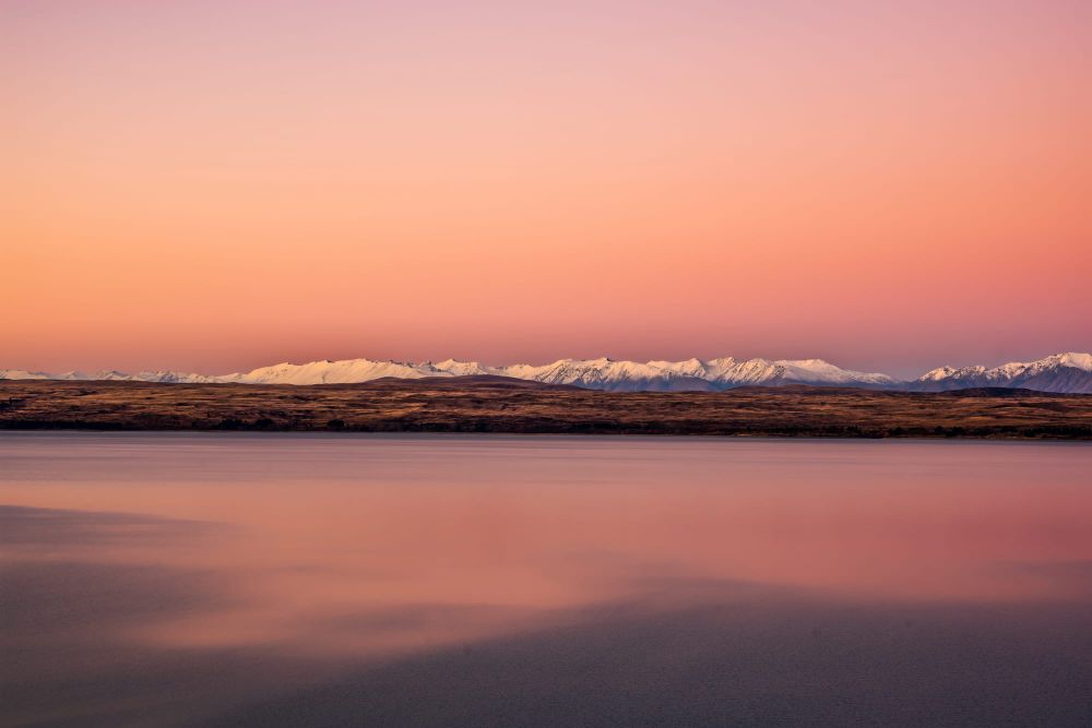 Pukaki sunset post image
