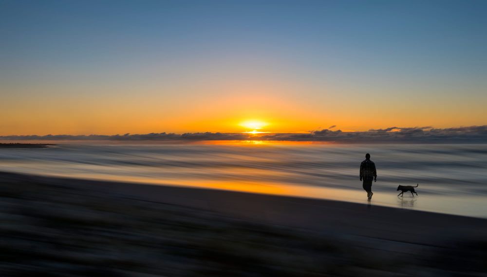 West coast sunset post image