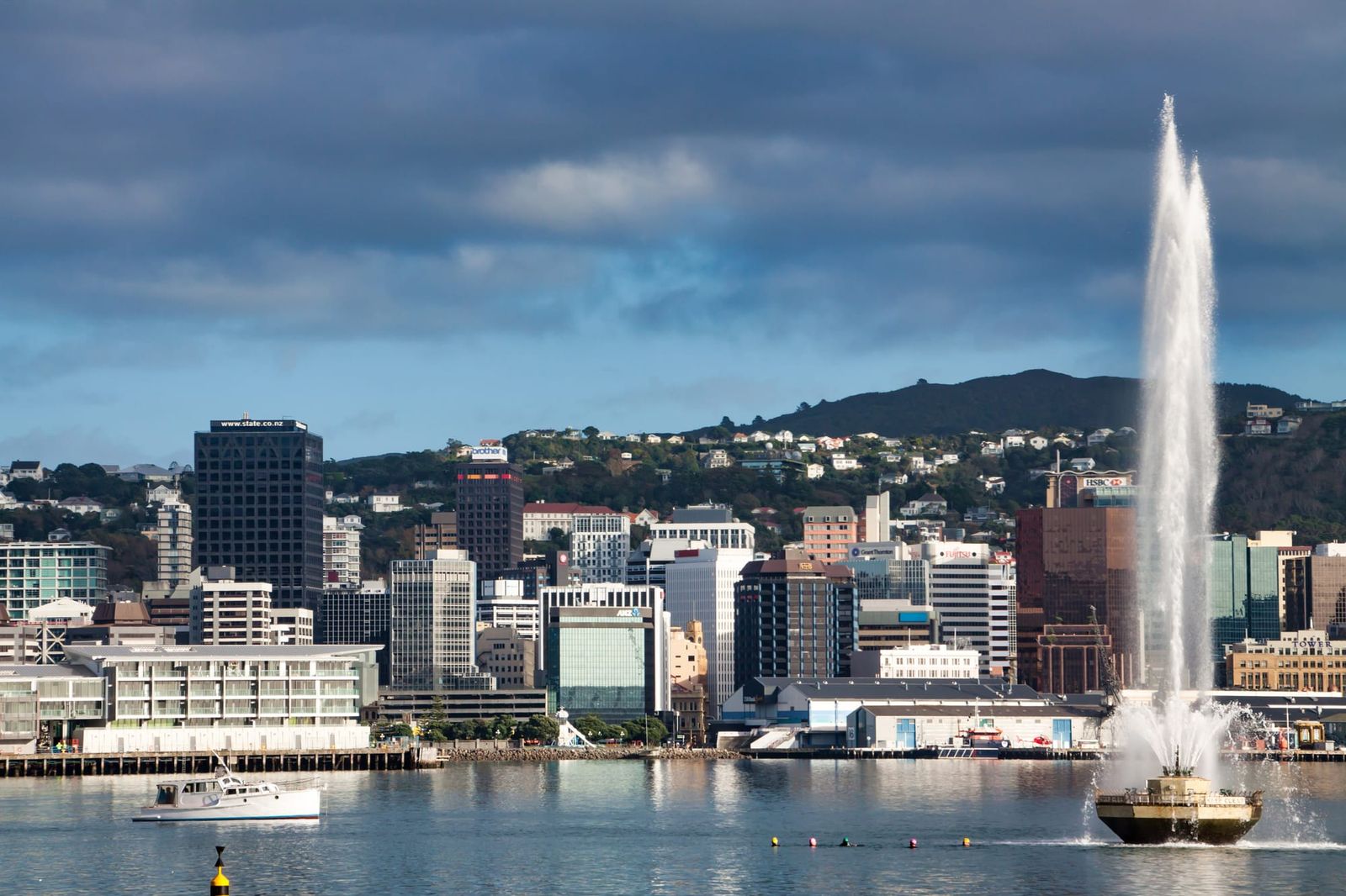 Central Wellington waterfront