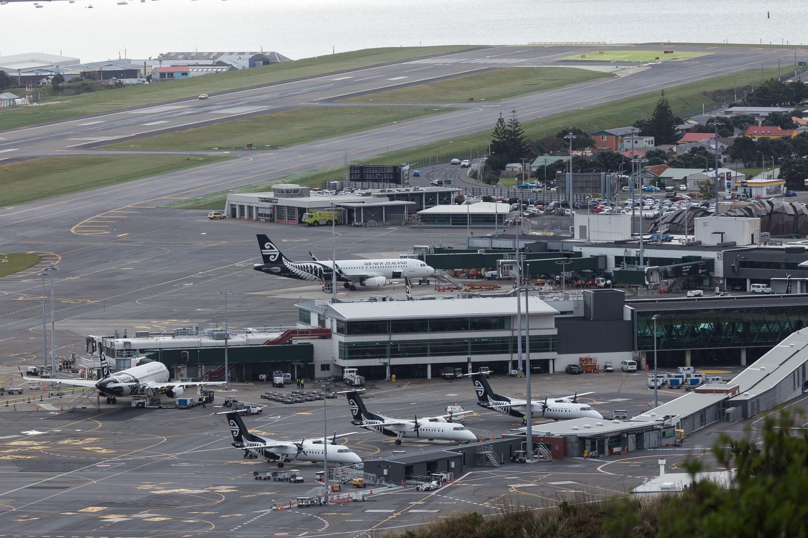 Wellington Airport overview
