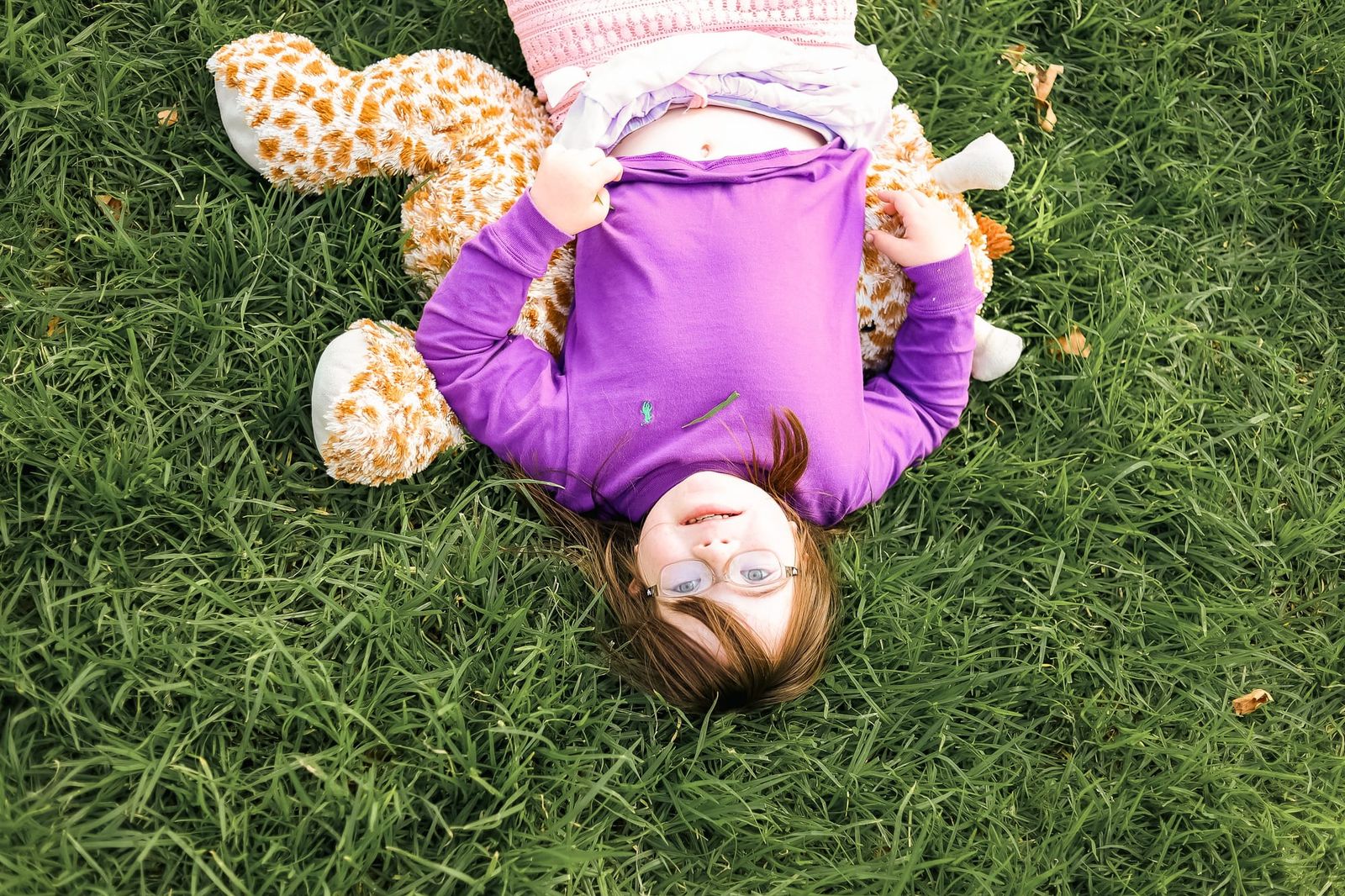 Giraffe and sunlight