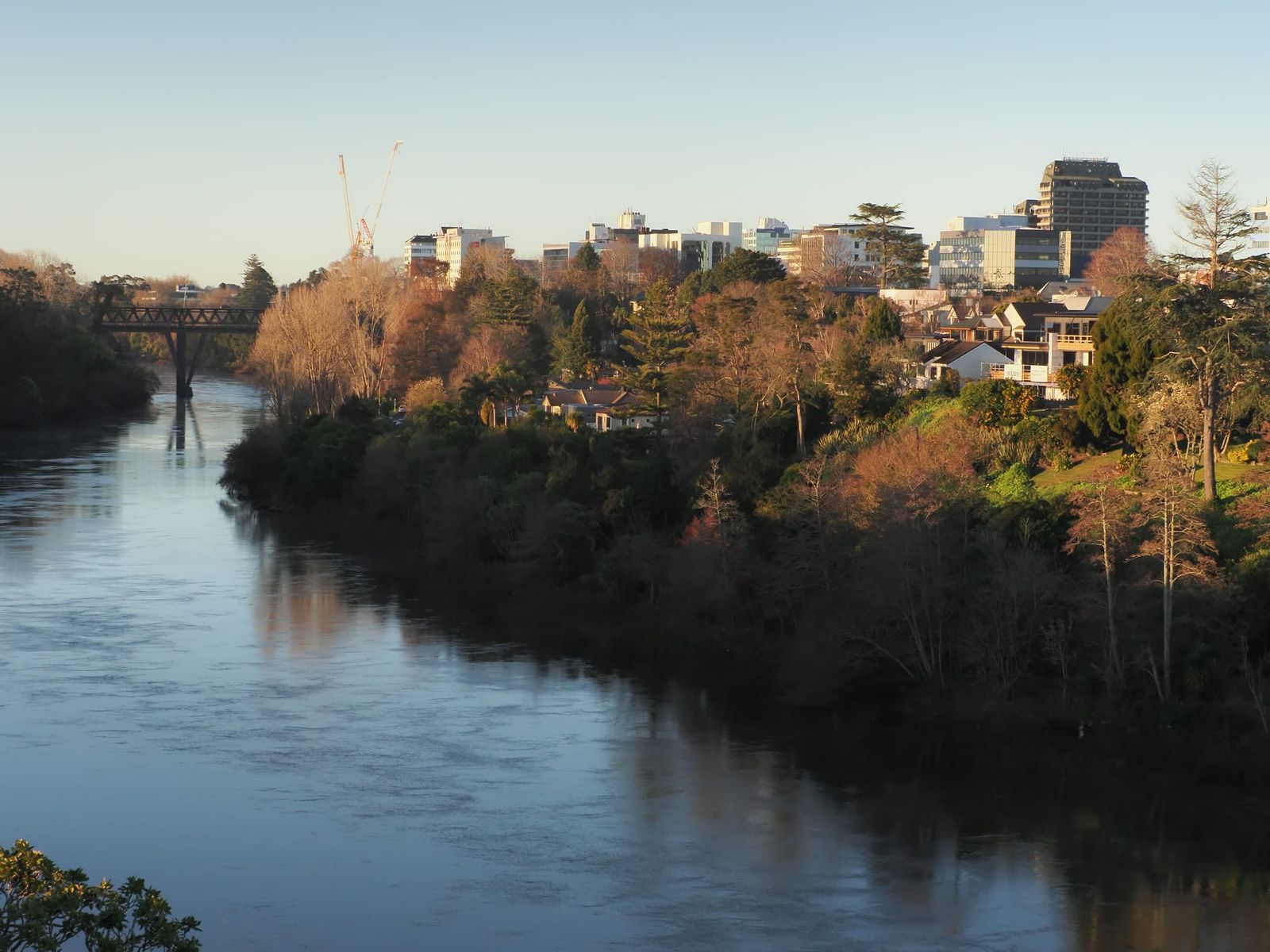 Hamilton city, Waikato river