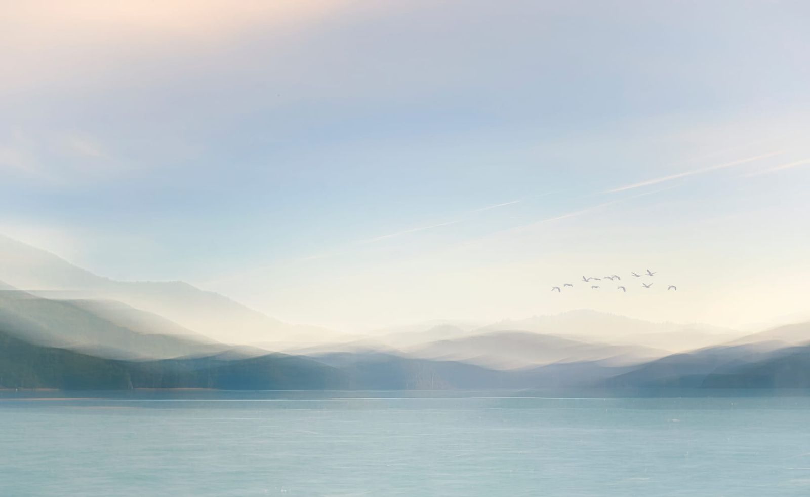 Blue hour in the sounds