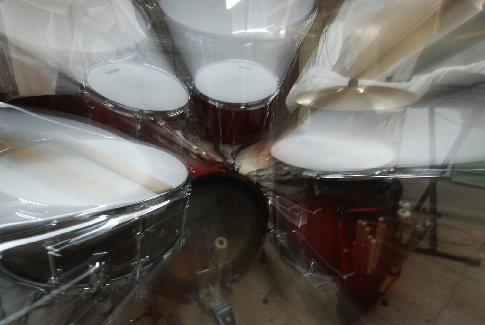 ICM picture of a drum kit