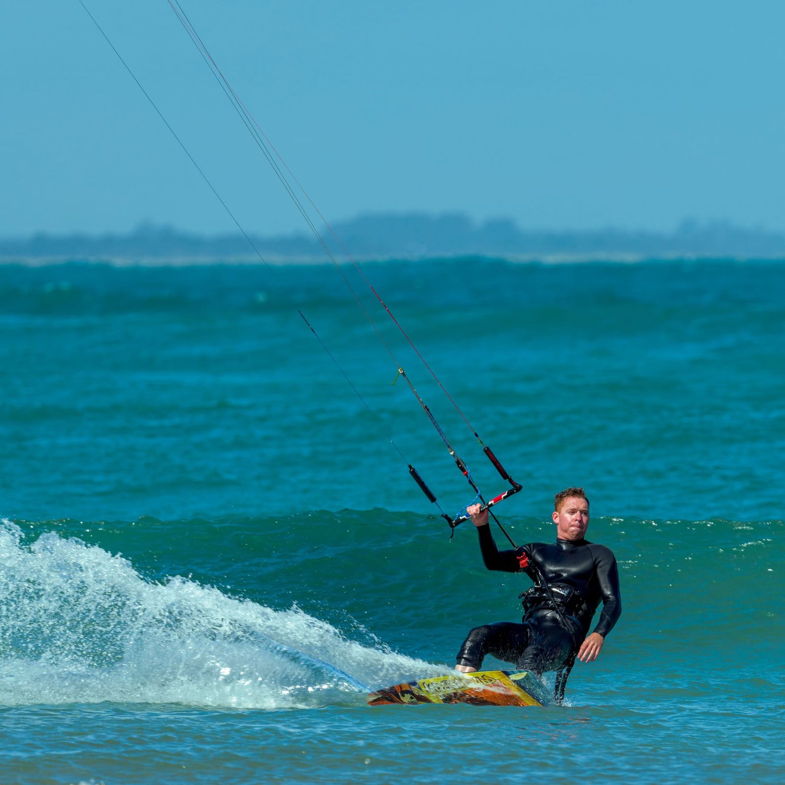 Kite surfer square
