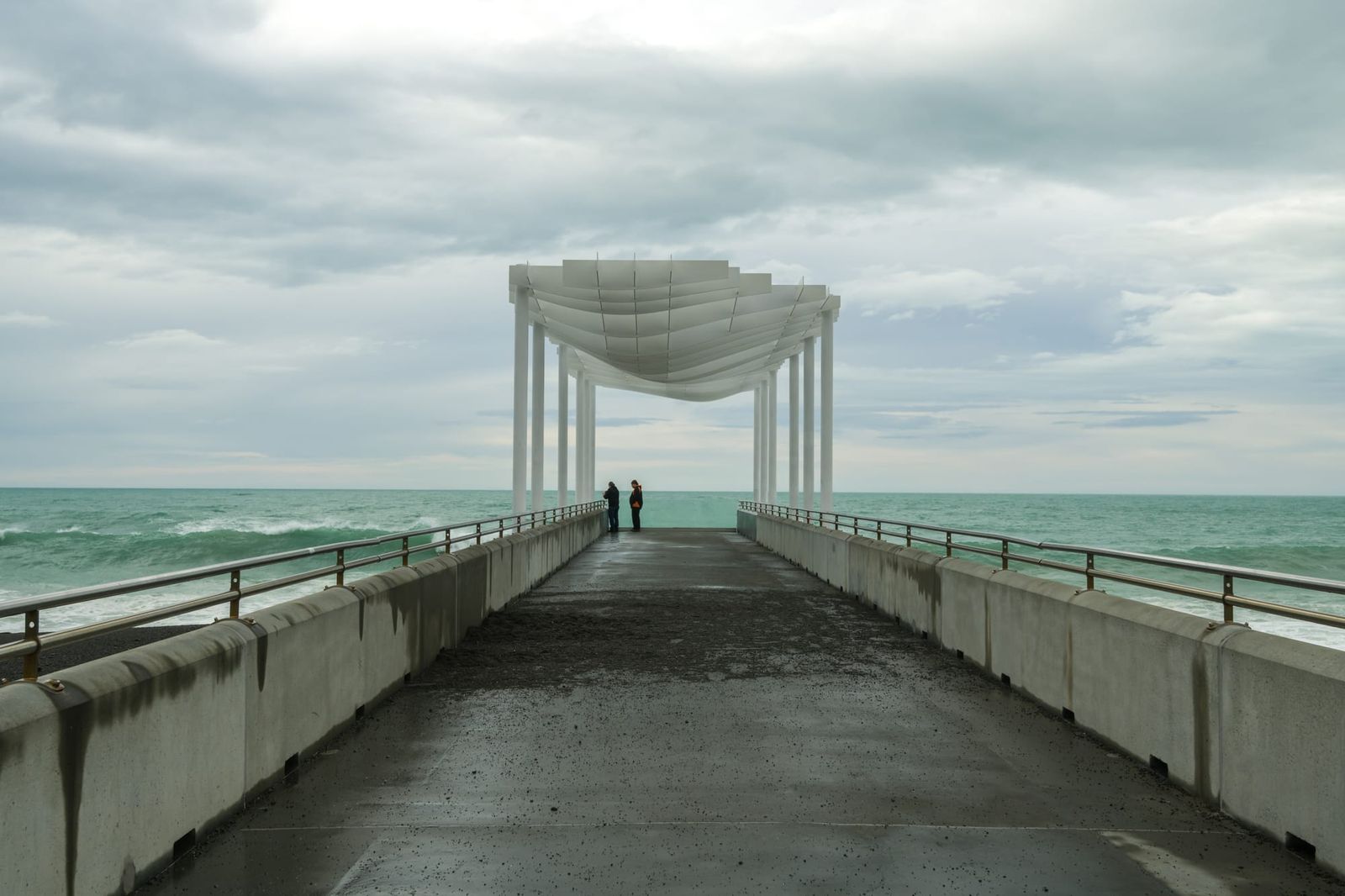 Napier viewing platform and sky
