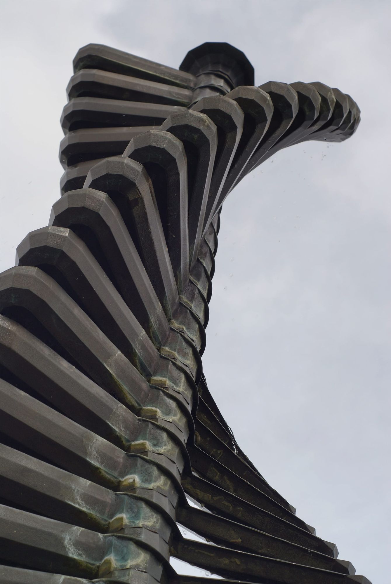 Sculpture at Auckland botanic gardens