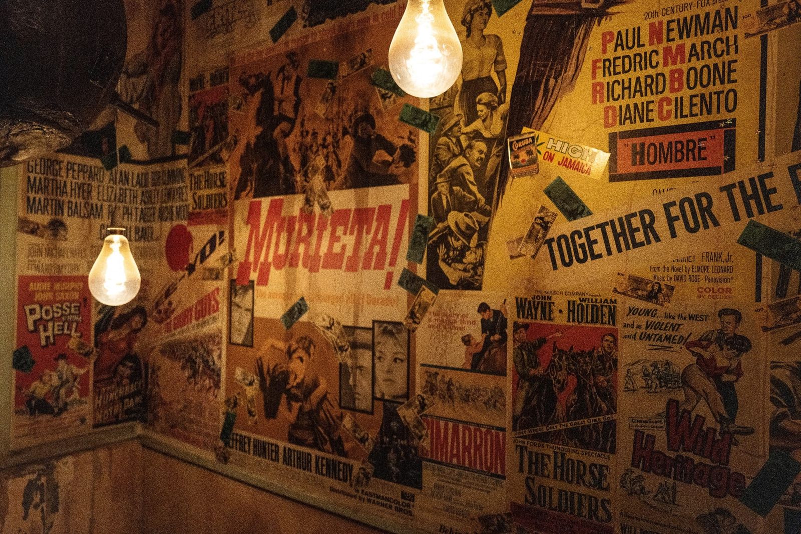 Vintage Western film posters