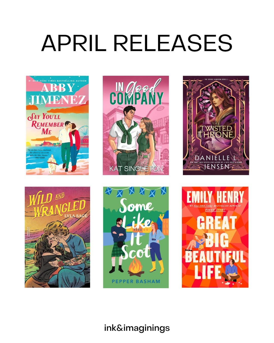 April 2025 Book Releases You Don’t Want to Miss!