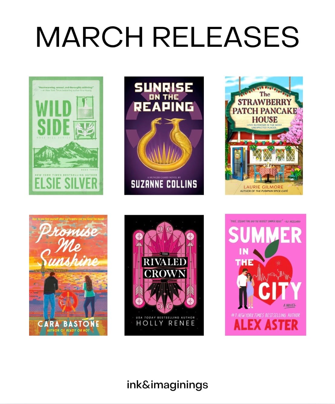 My Most Anticipated March Book Releases
