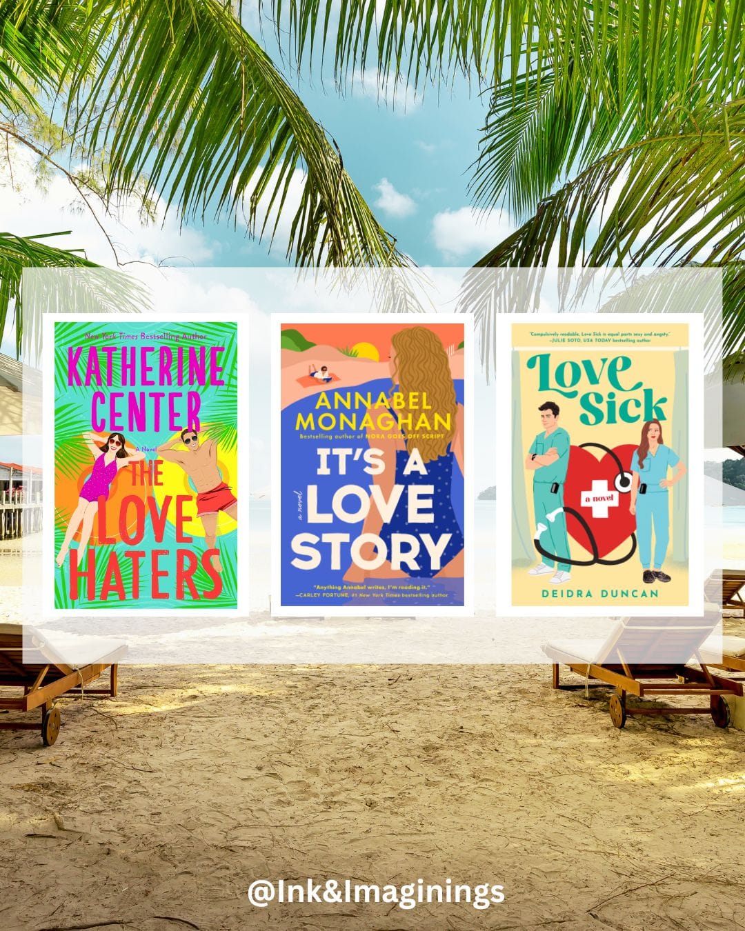 The Perfect Poolside Rom-Com Stack for Your Long Weekend