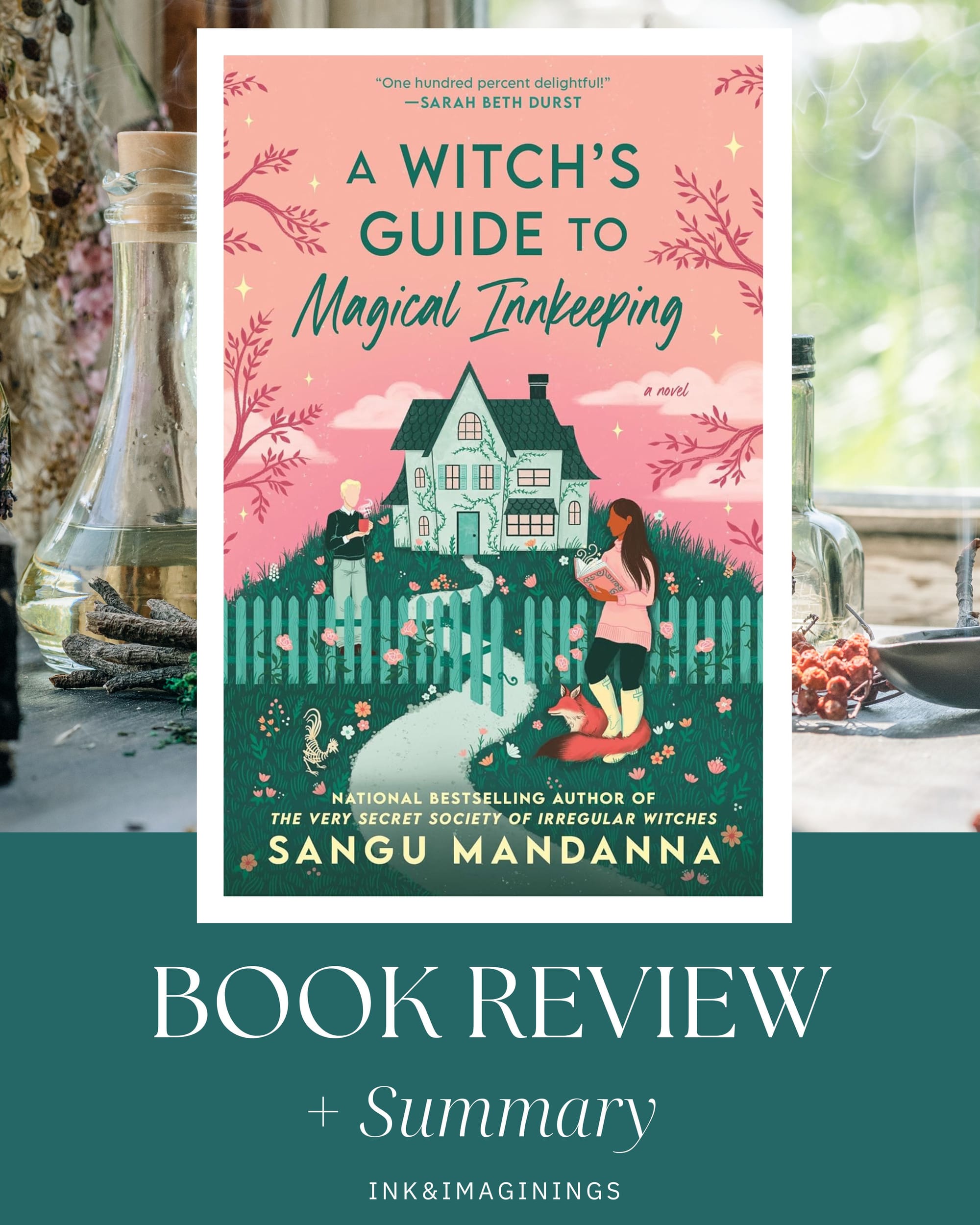 A Witch’s Guide to Magical Innkeeping by Sangu Mandanna Book Review and Summary