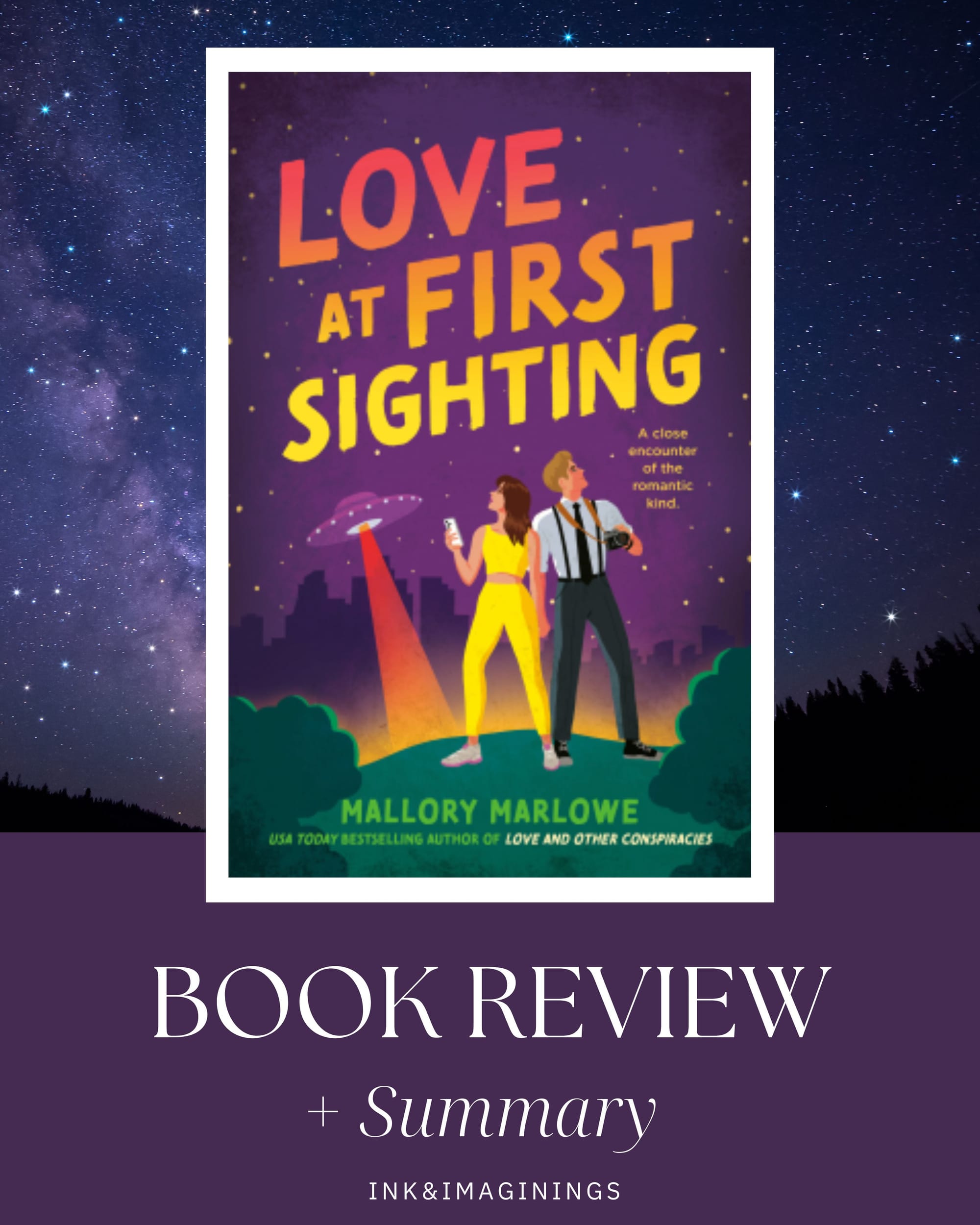 Love At First Sighting by Mallory Marlowe Book review and Summary