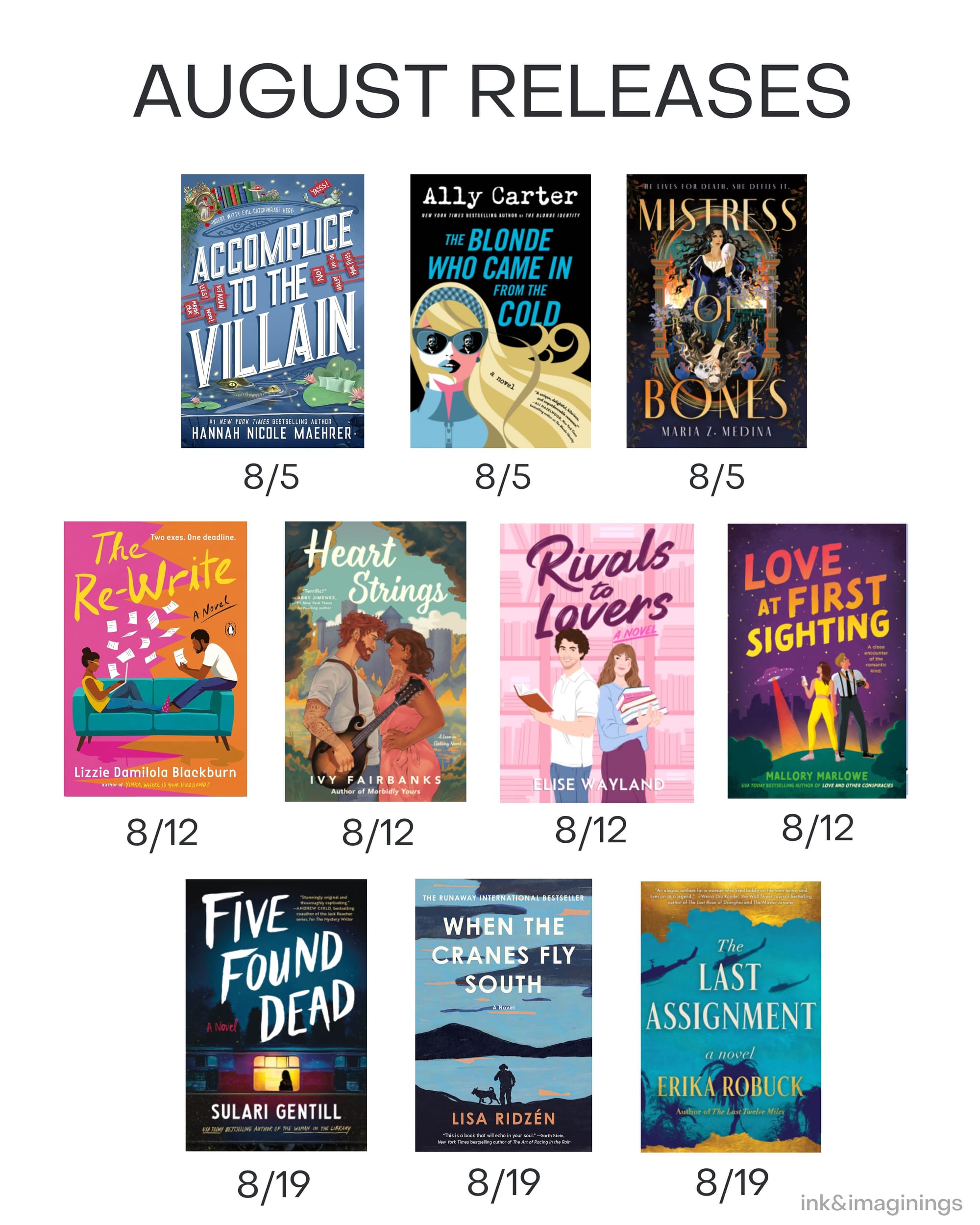 August 2025 Book Releases You’ll Want on Your TBR