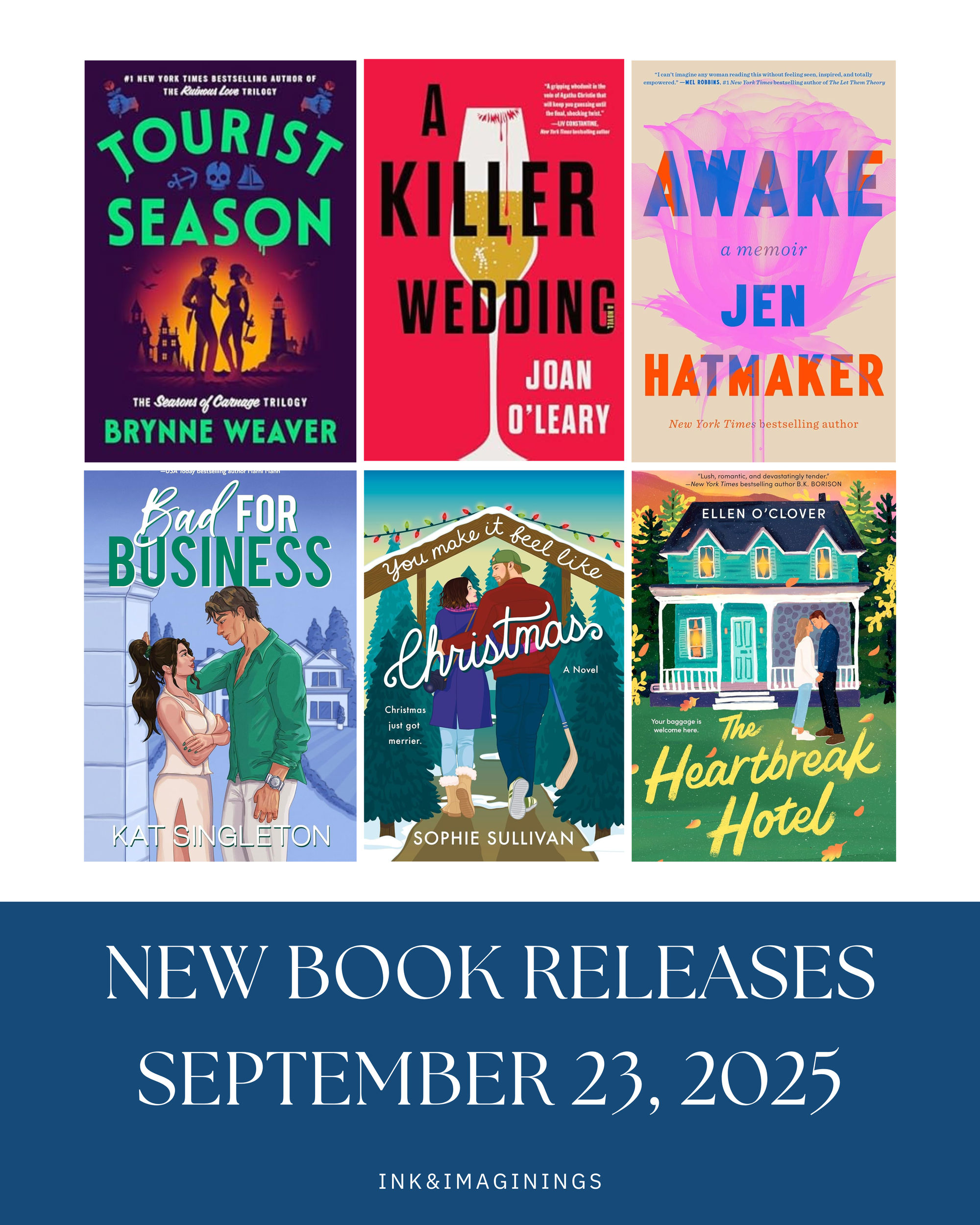 New Book Releases September 23, 2025
