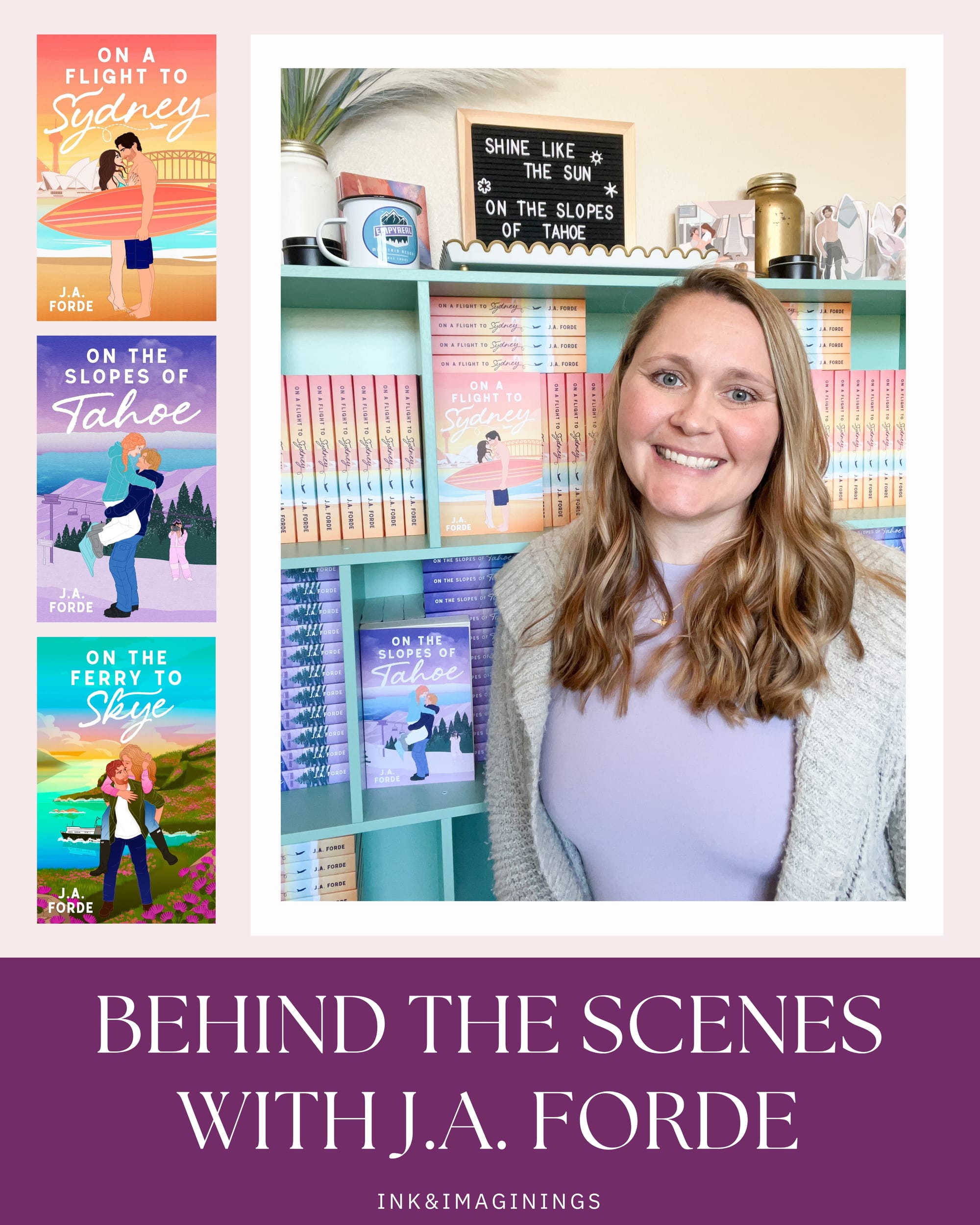 Behind the Scenes with J.A. Forde: From Bookstagrammer to Beloved Romance Author