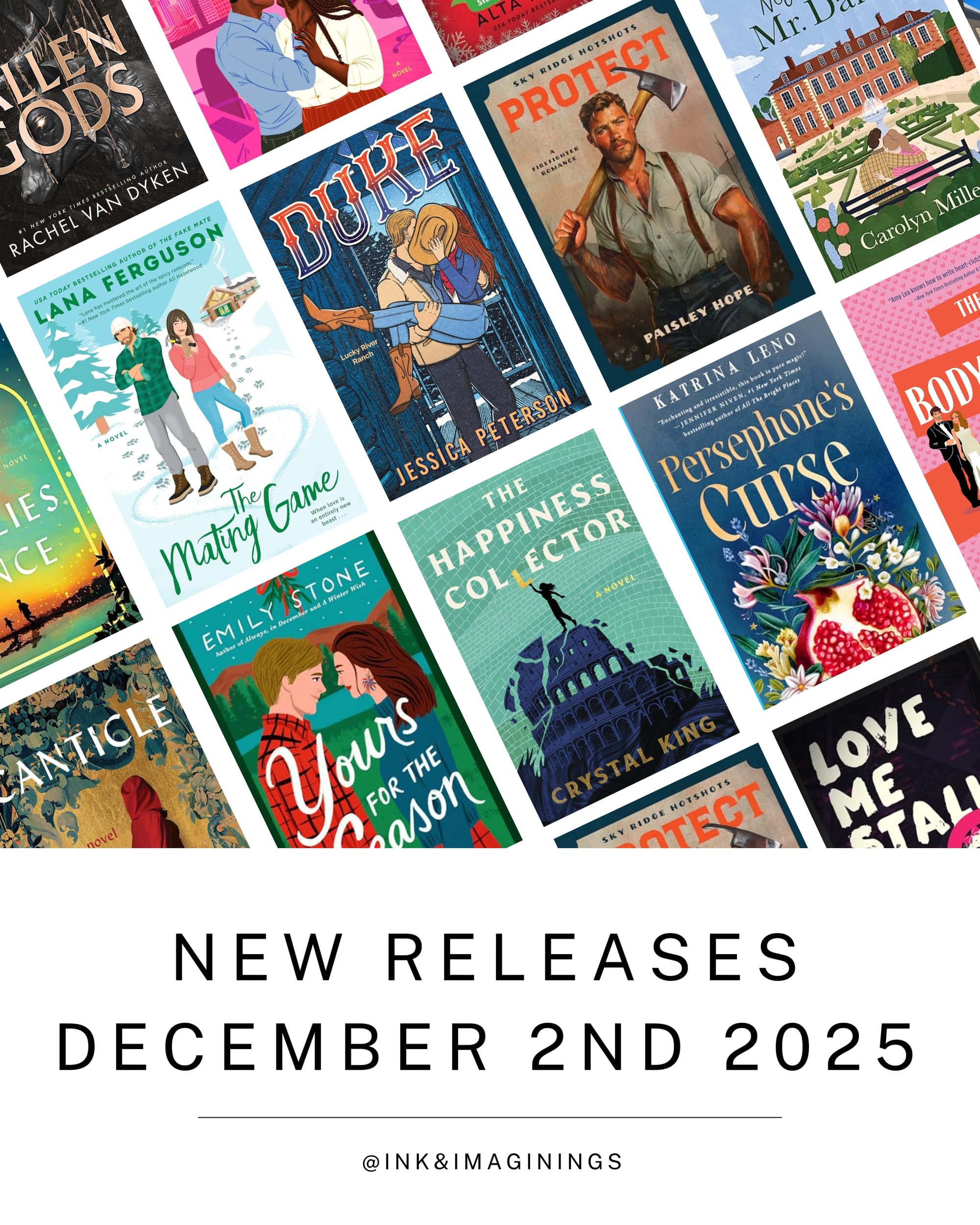New Book Releases Coming Out December 2nd, 2025