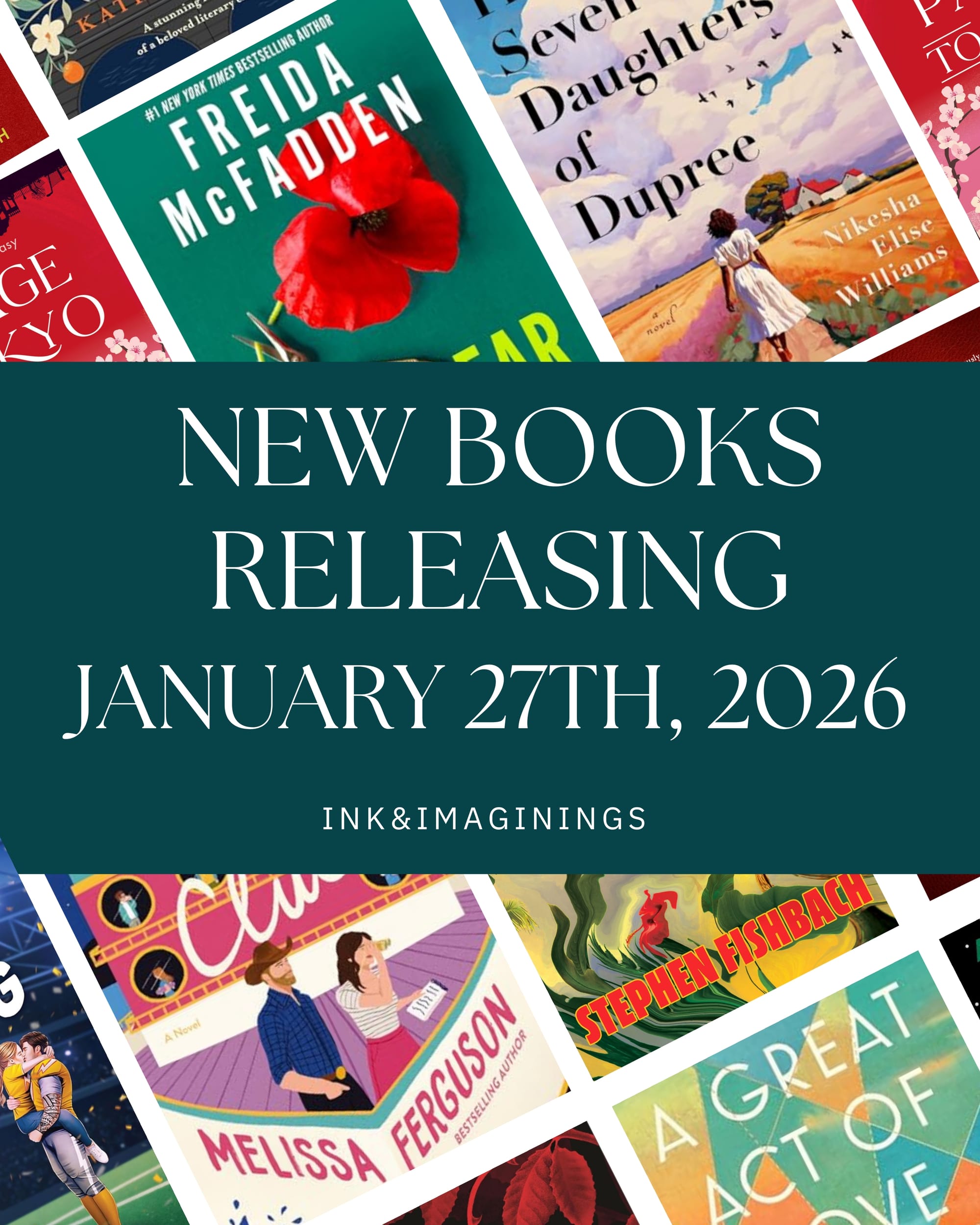 New Book Releases Coming Out January 27 2026