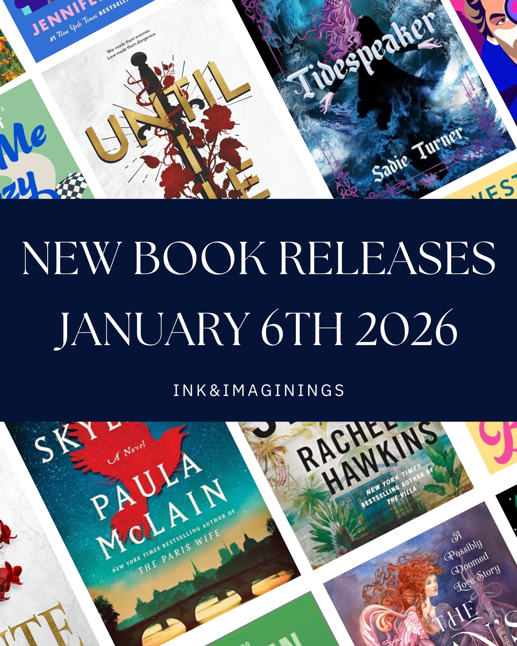 New Book Releases Coming Out January 6th, 2025