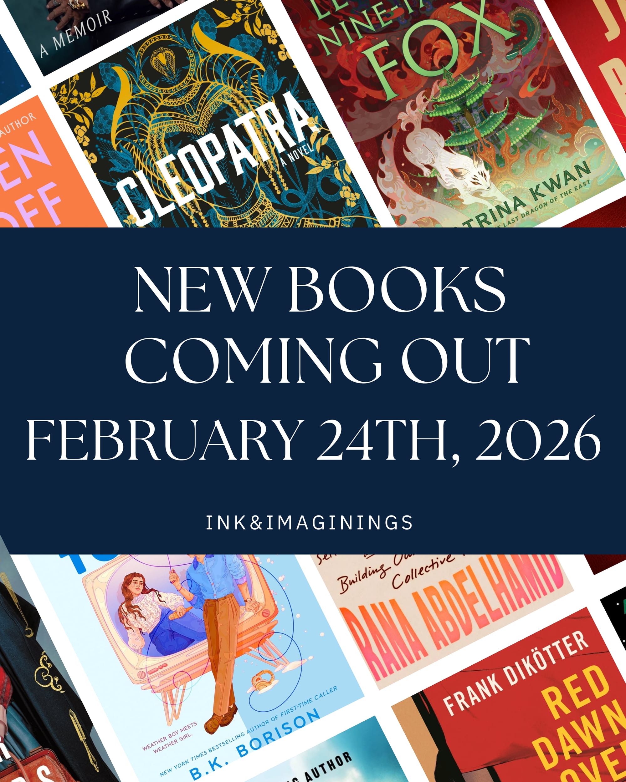 New Book Releases February 24th 2026