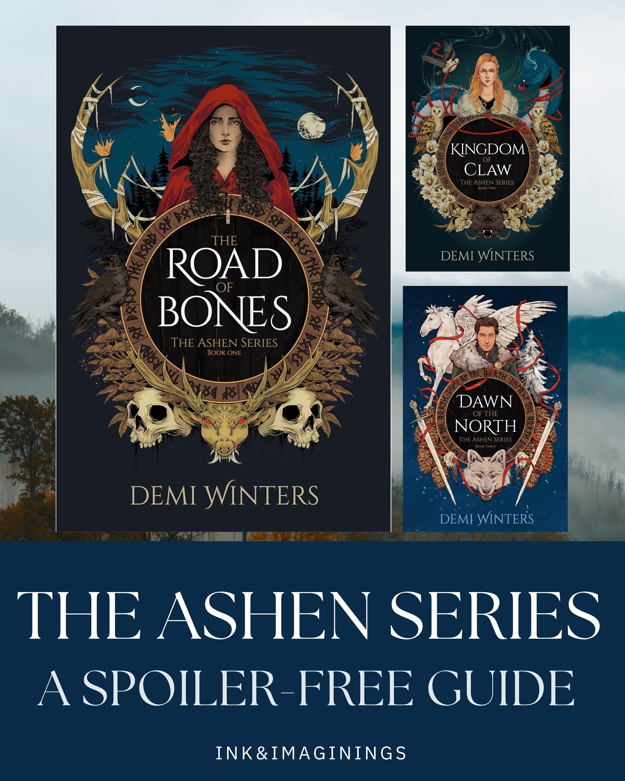 The Ashen Series by Demi Winters