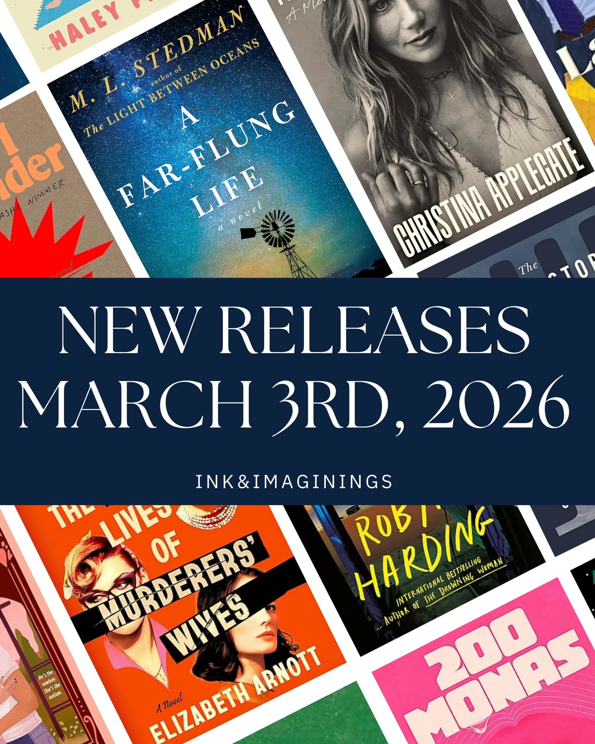 New book releases March 3 2026 fiction and nonfiction