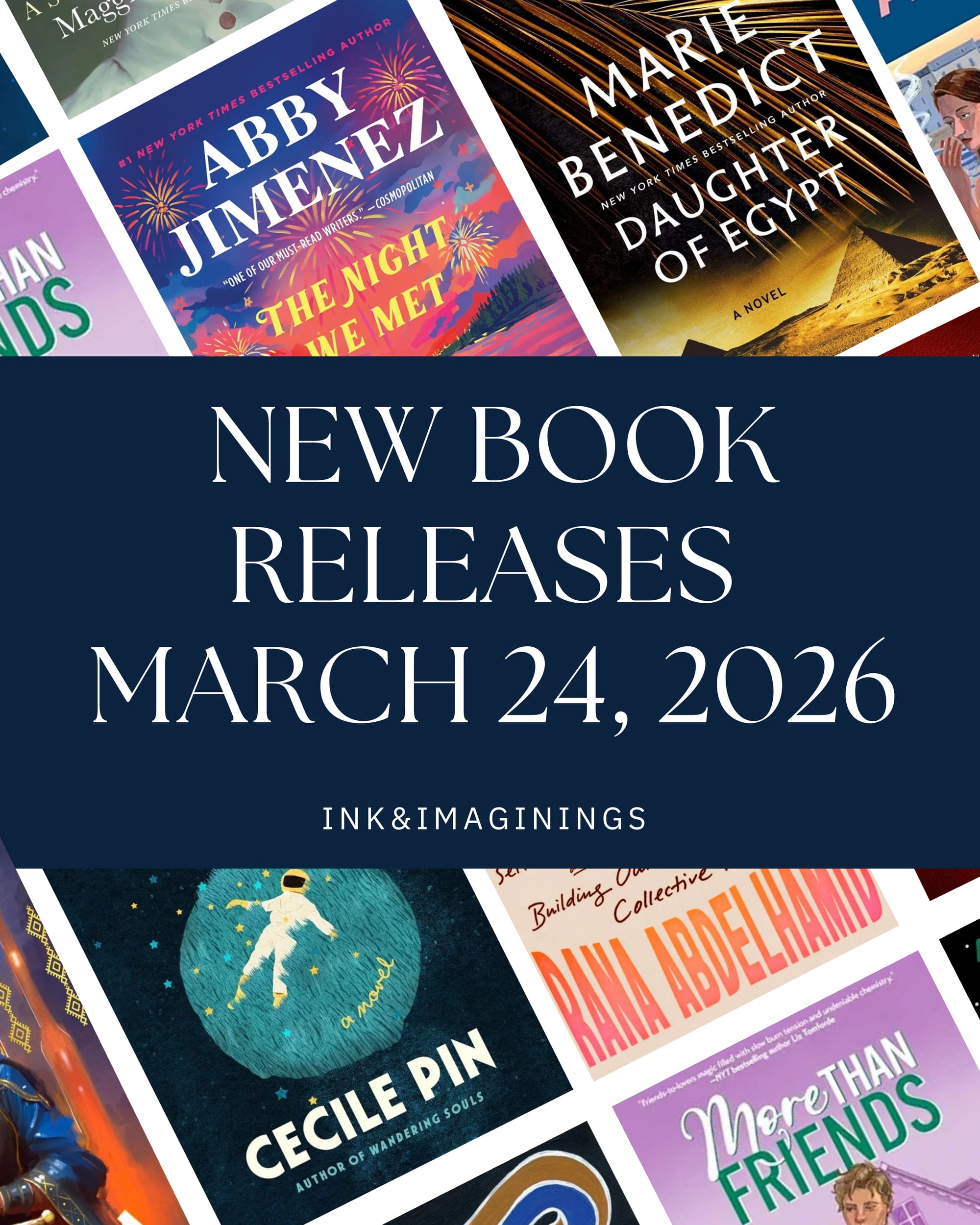 New Book Releases March 24, 2026