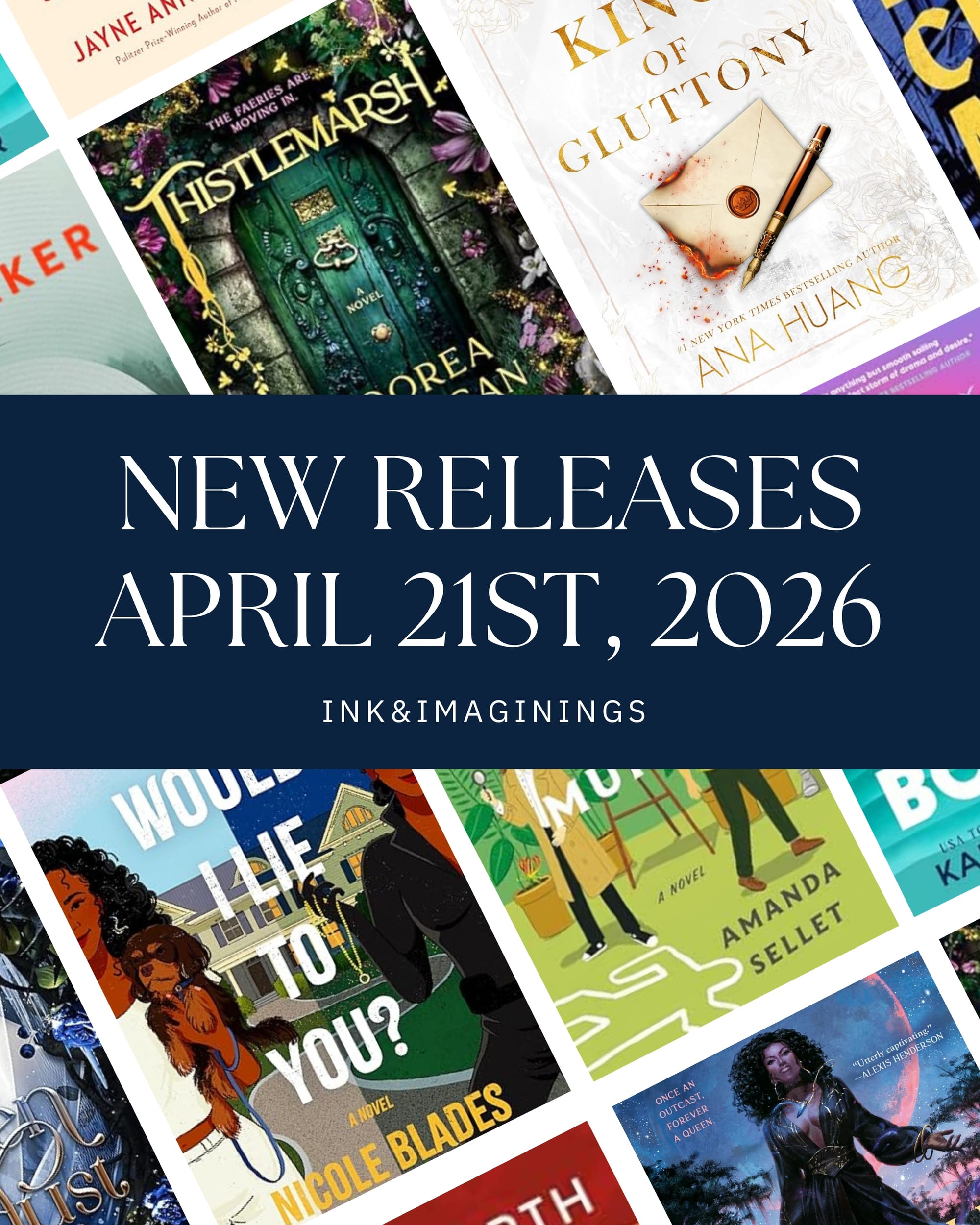 New Book Releases April 21, 2026