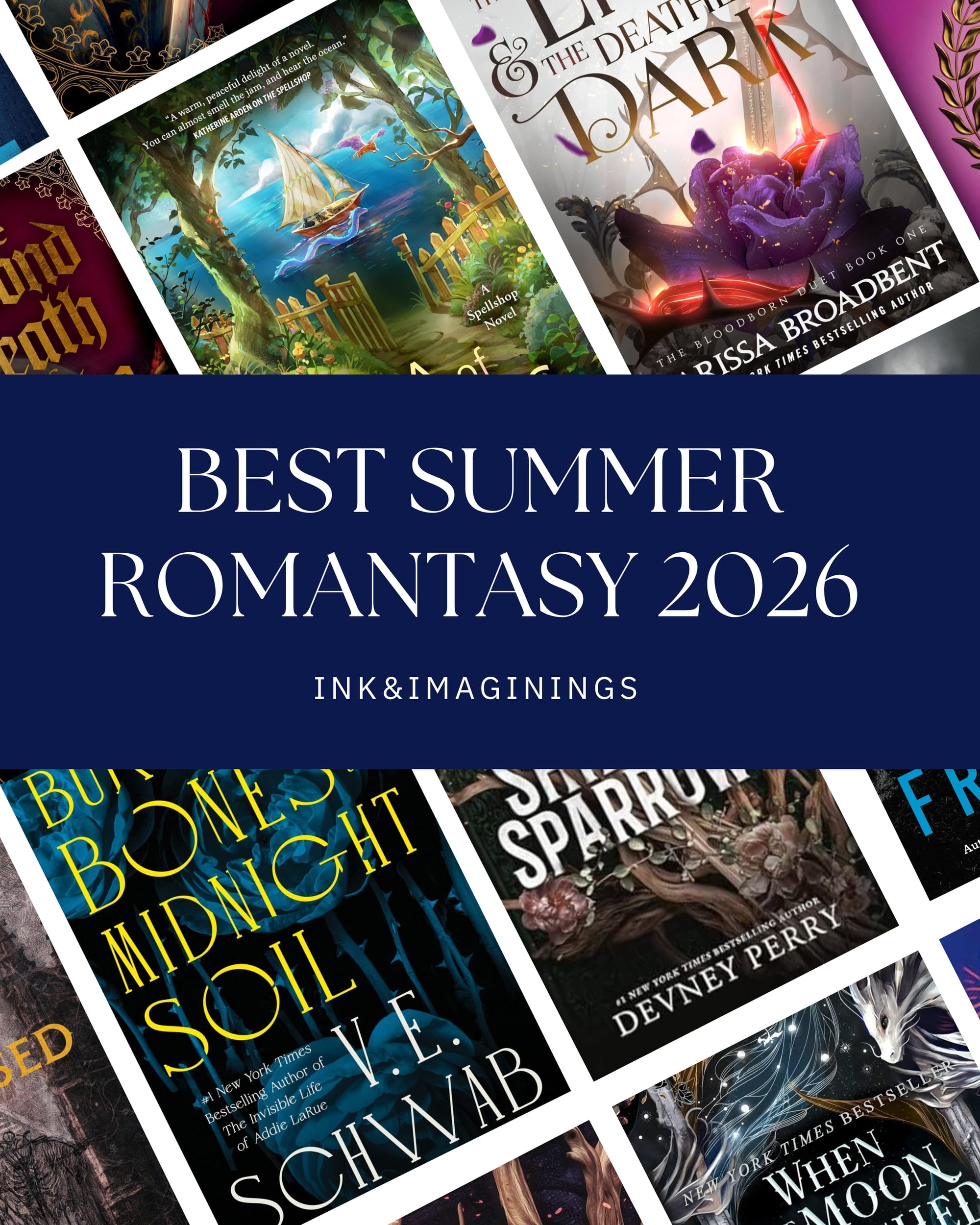 Best Summer Romantasy 2026: New Releases & Catch-Up Reads Before the Fall
