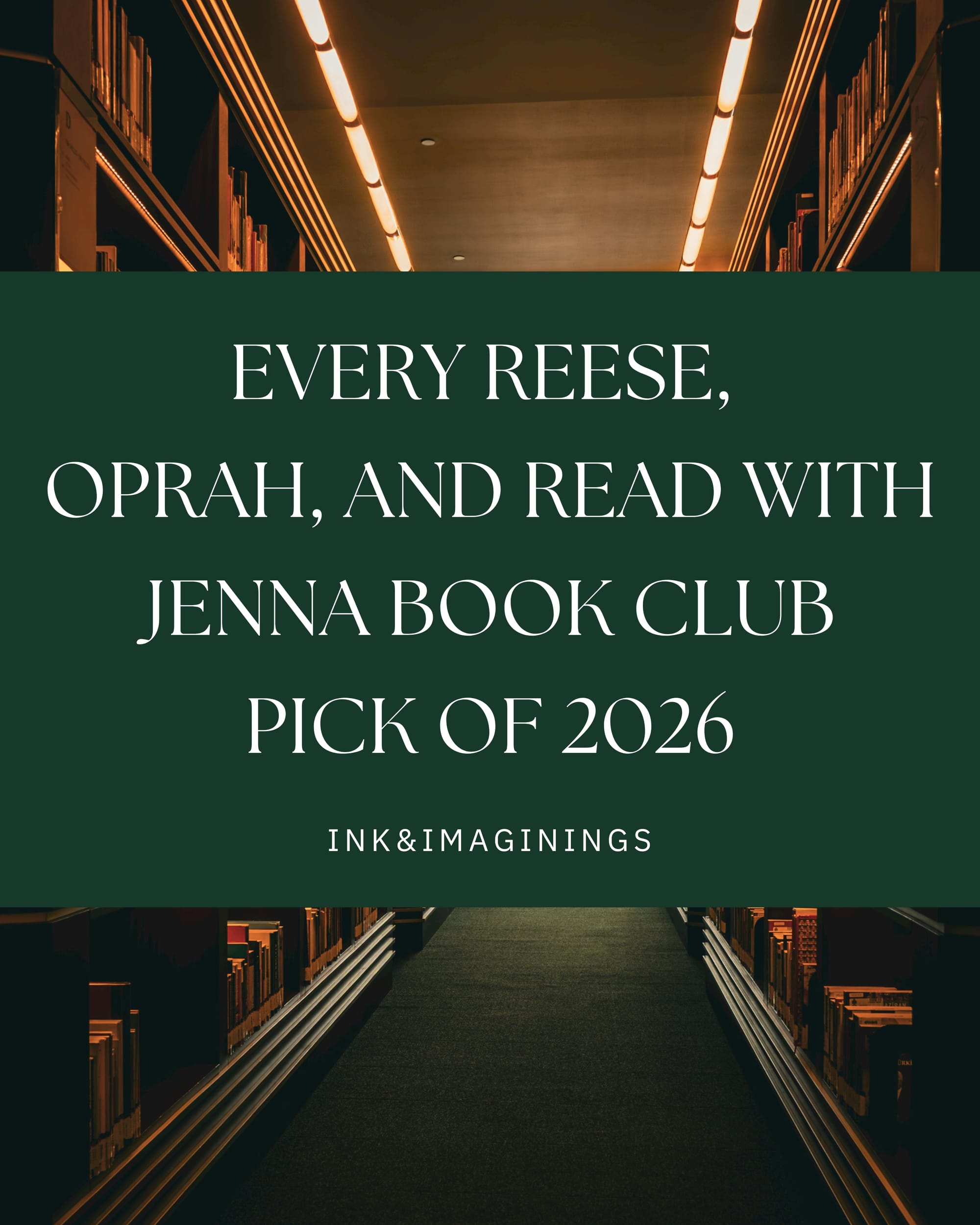Every Reese, Oprah, and Read with Jenna Book Club Pick of 2026 (Updated Monthly)