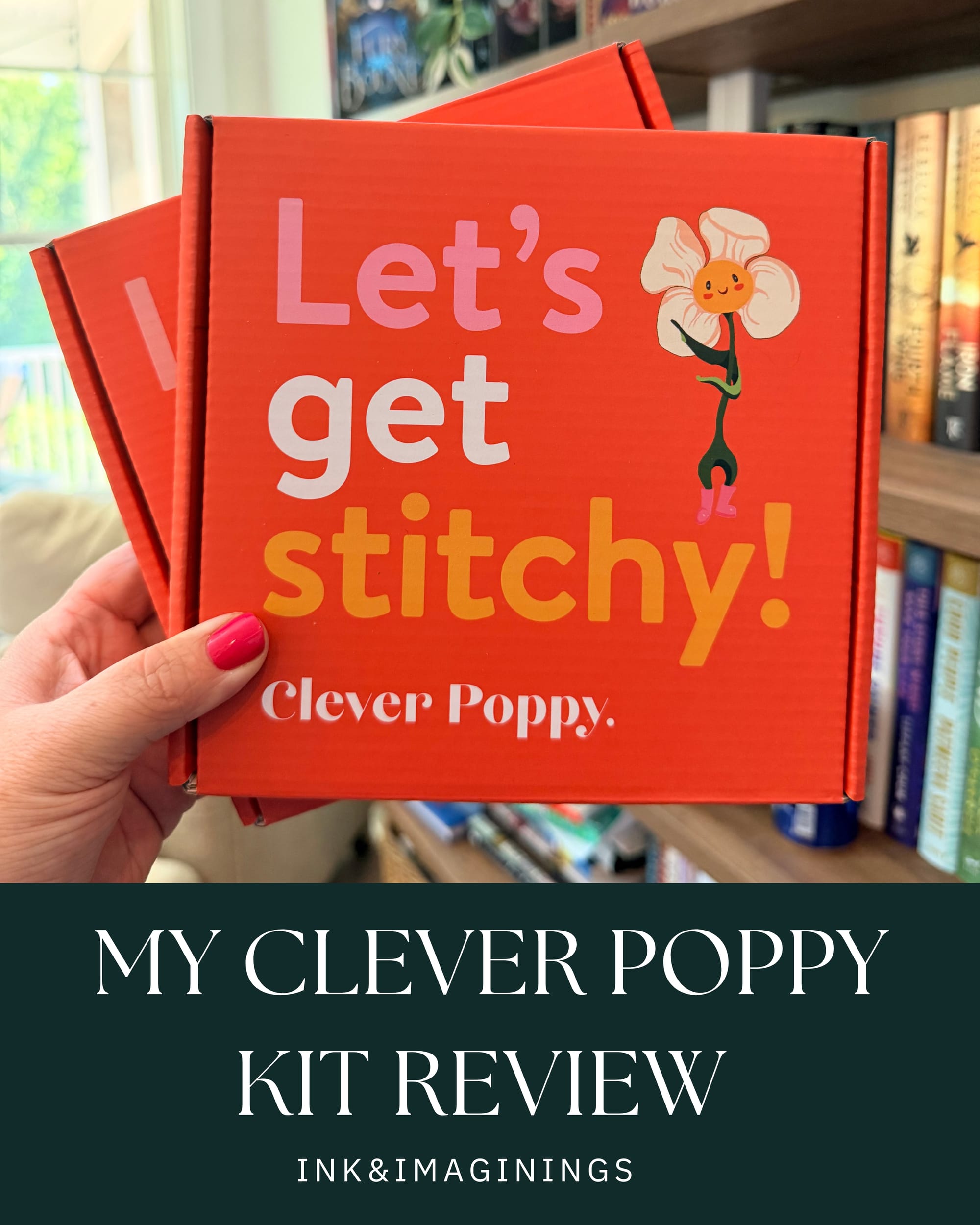 My Clever Poppy Kit Review (the one I keep stitching, the ones I'm dreaming about)