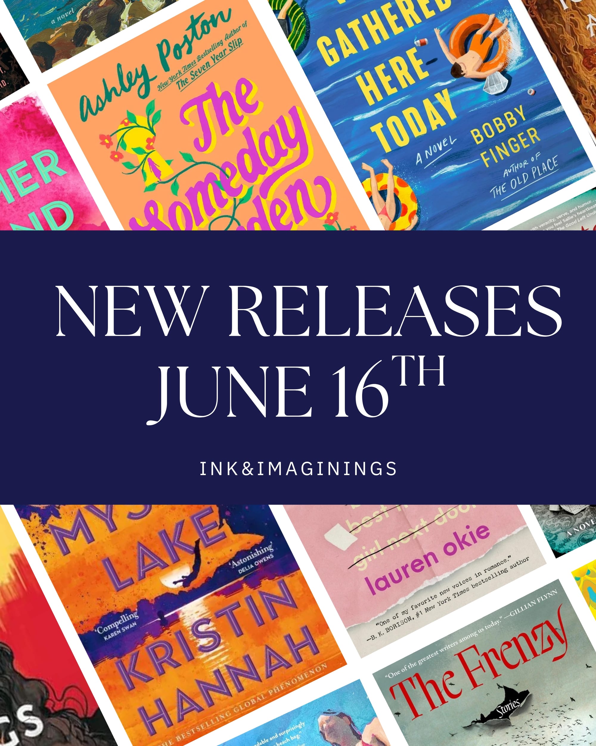 New Releases This Week: June 16, 2026 Kristin Hannah Week, Sanderson + a Sarah A. Parker Romantasy Drop