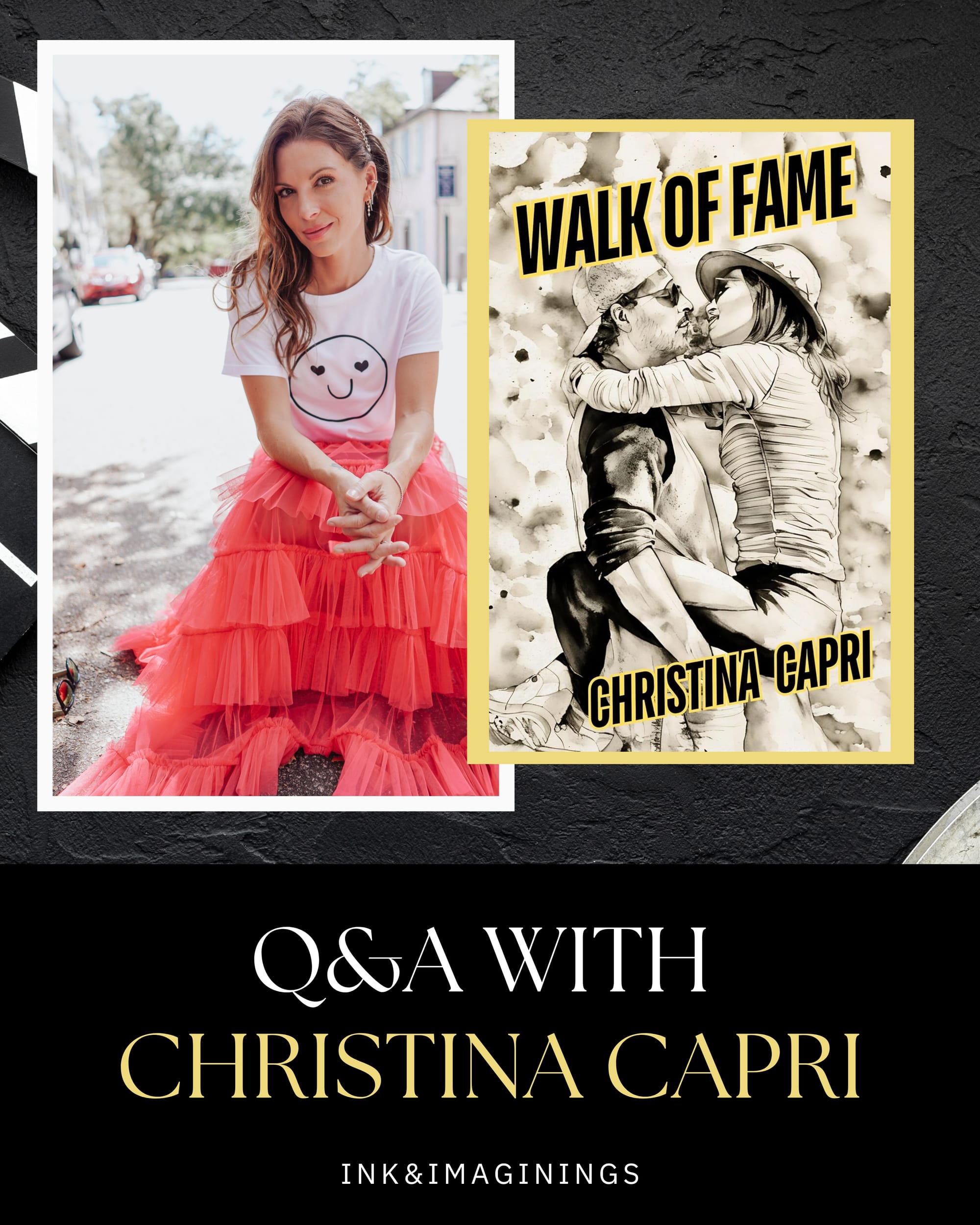 Q&A with Christina Capri: Walk of Fame, the FAME Series, and the 3:30 AM Writing Life