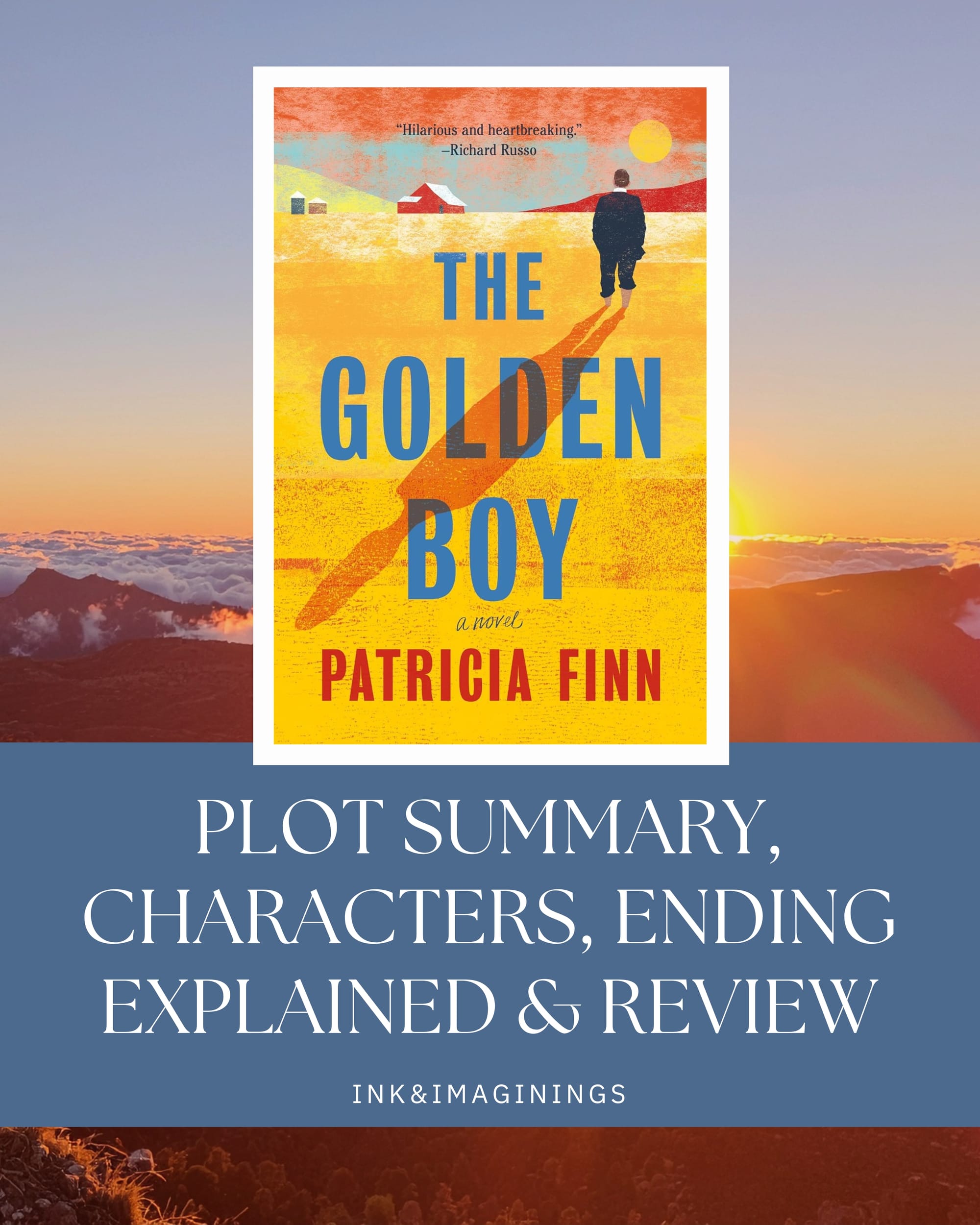 The Golden Boy by Patricia Finn:  Summary, Characters, Ending Explained & Book Club Discussion Questions