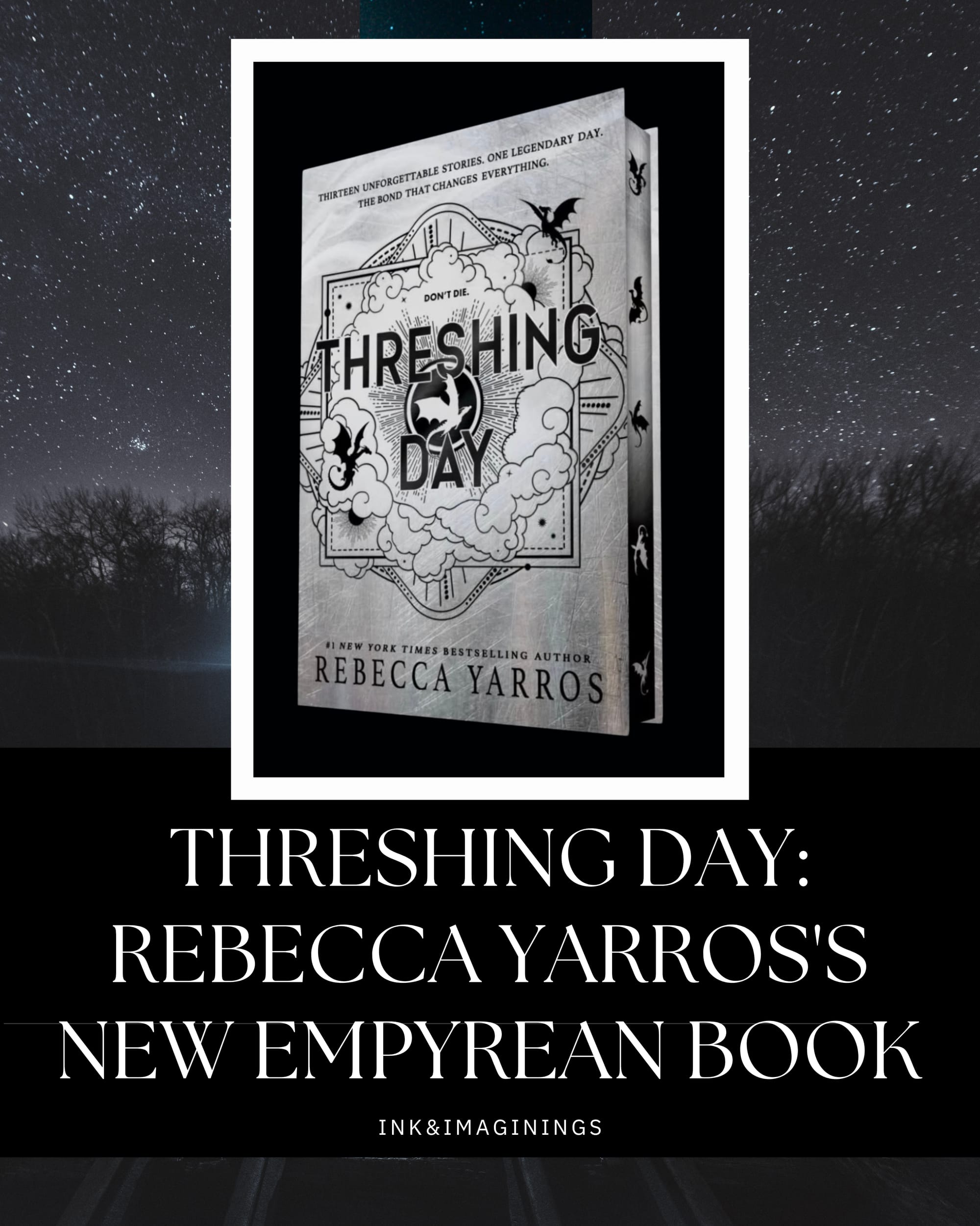 Threshing Day: Rebecca Yarros's New Empyrean Book (Not Book Four) Has a Title and Cover