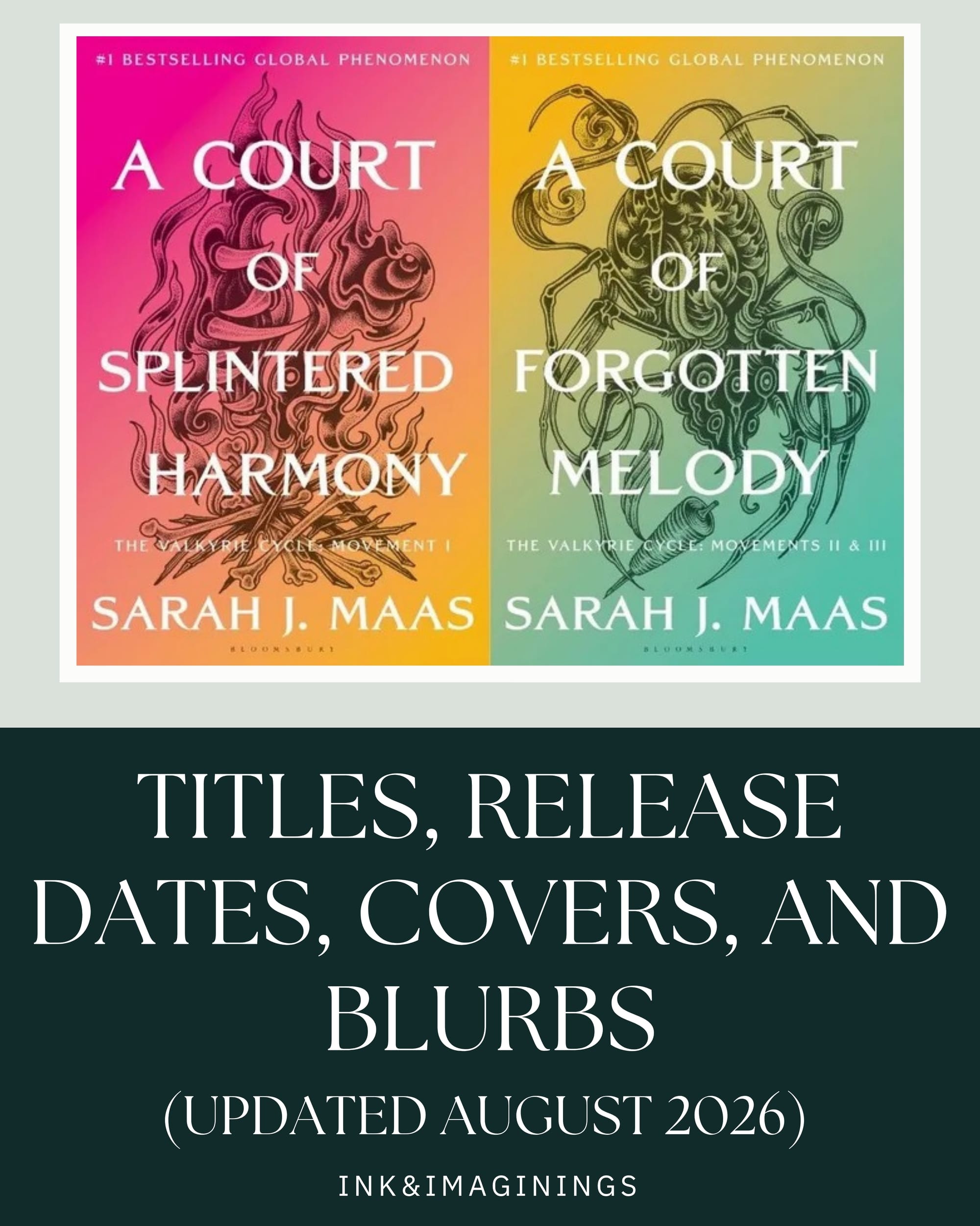 ACOTAR 6 and 7: Titles, Release Dates, Covers, and Blurbs (Updated August 2026)