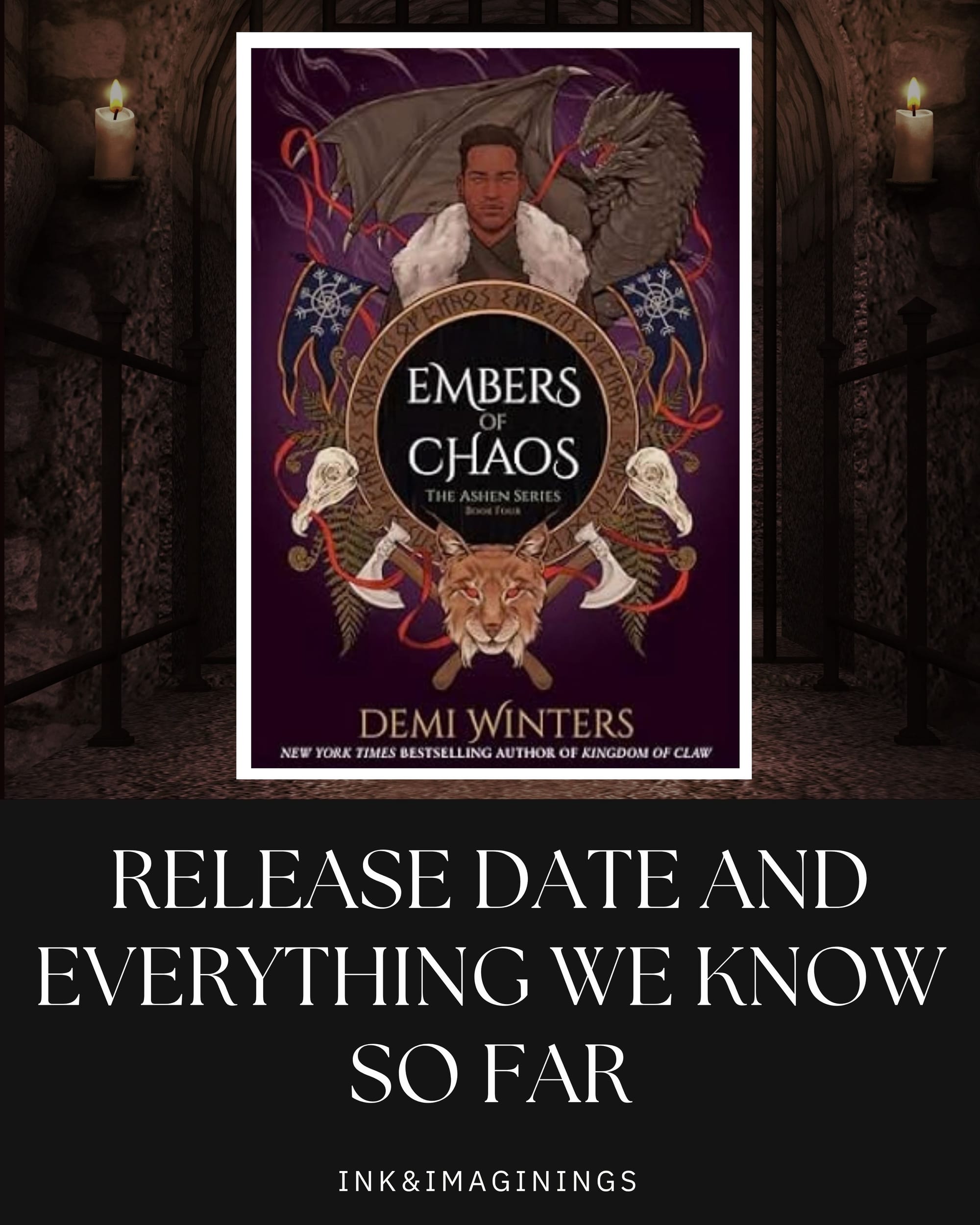 Embers of Chaos by Demi Winters: Release Date and Everything We Know