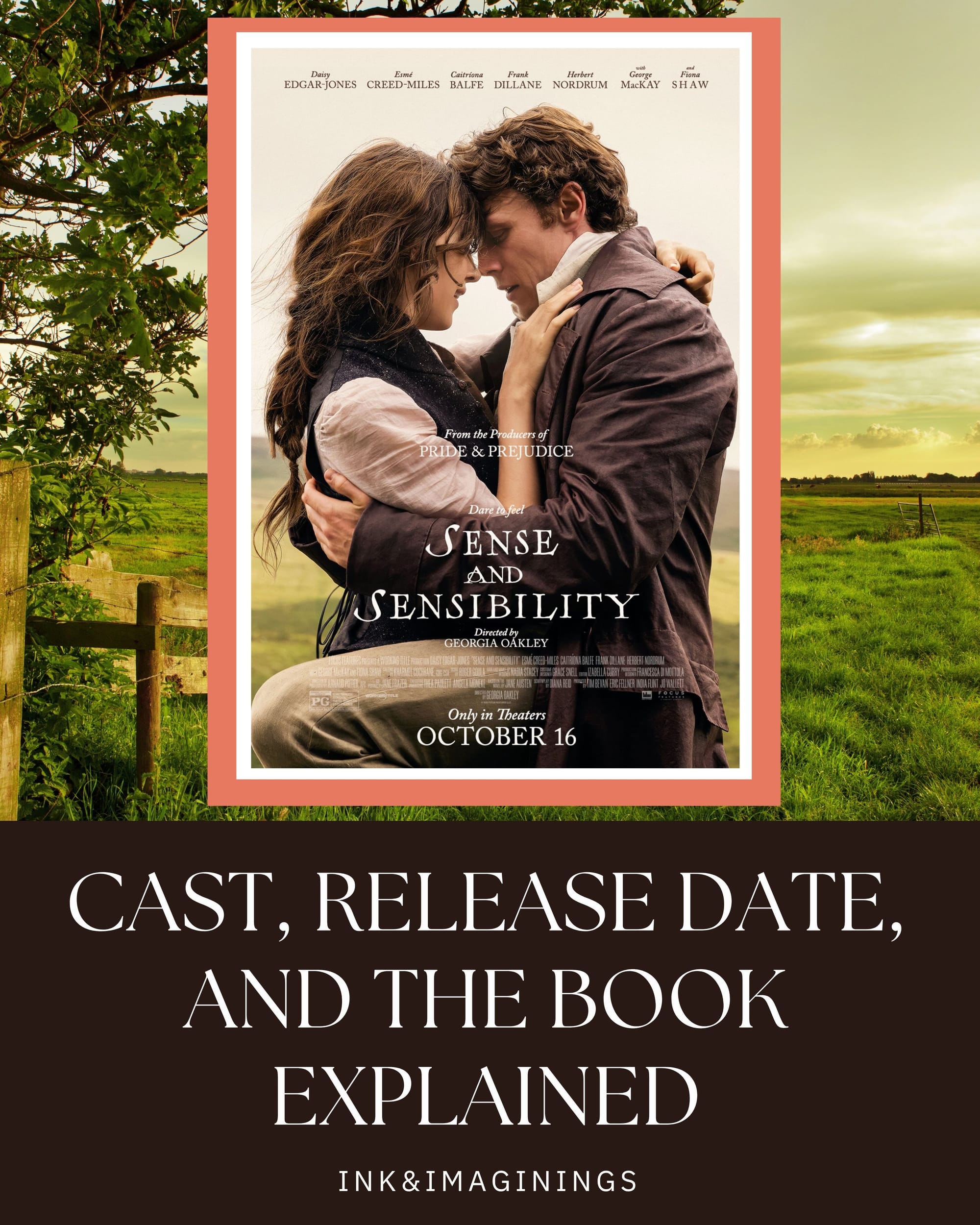 Sense and Sensibility Movie (2026): Cast, Release Date, and the Book Explained
