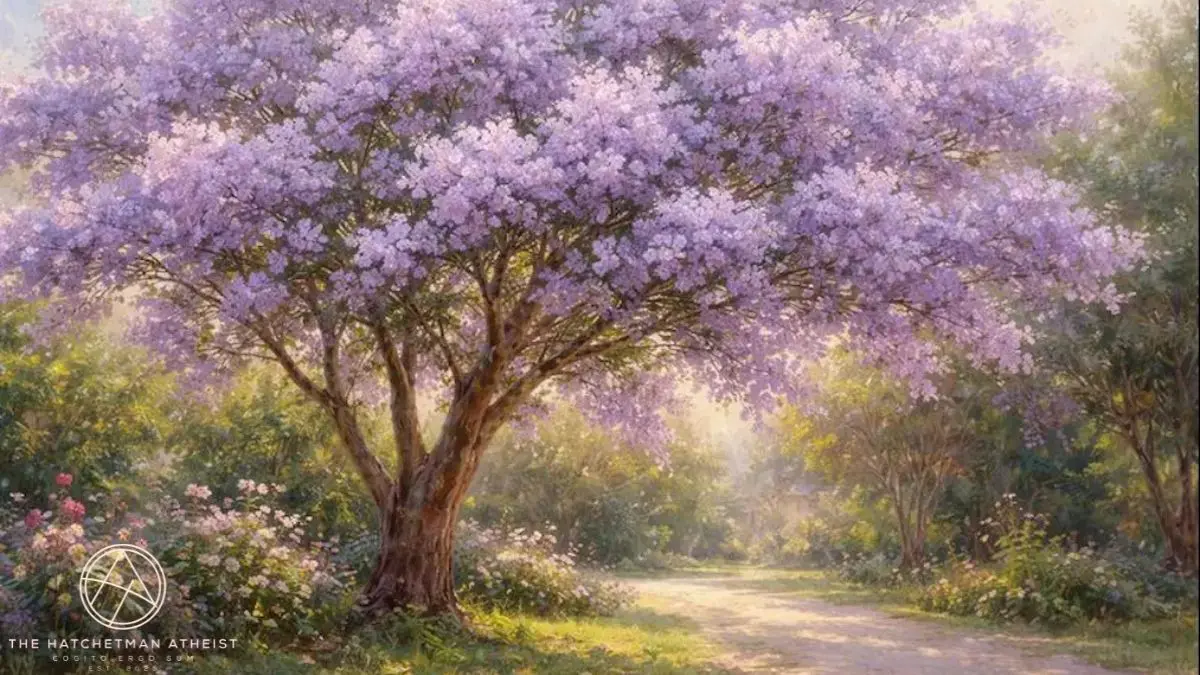 Crape myrtle tree dripping liquid caused by aphid honeydew secretion during summer heat