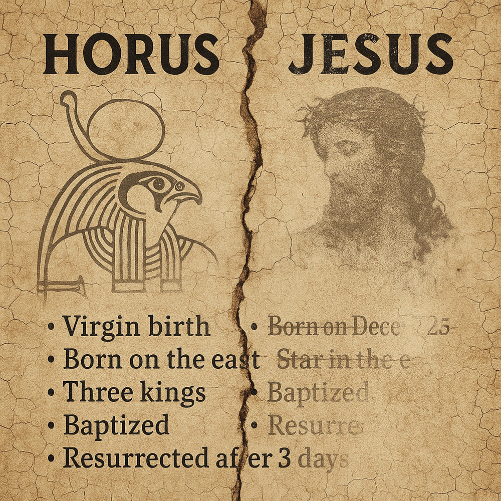 horus vs jesus meme