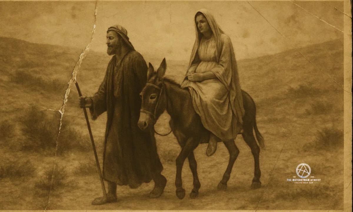 Joseph and Mary trekking to Bethlehem from Nazareth - but did it really happen?