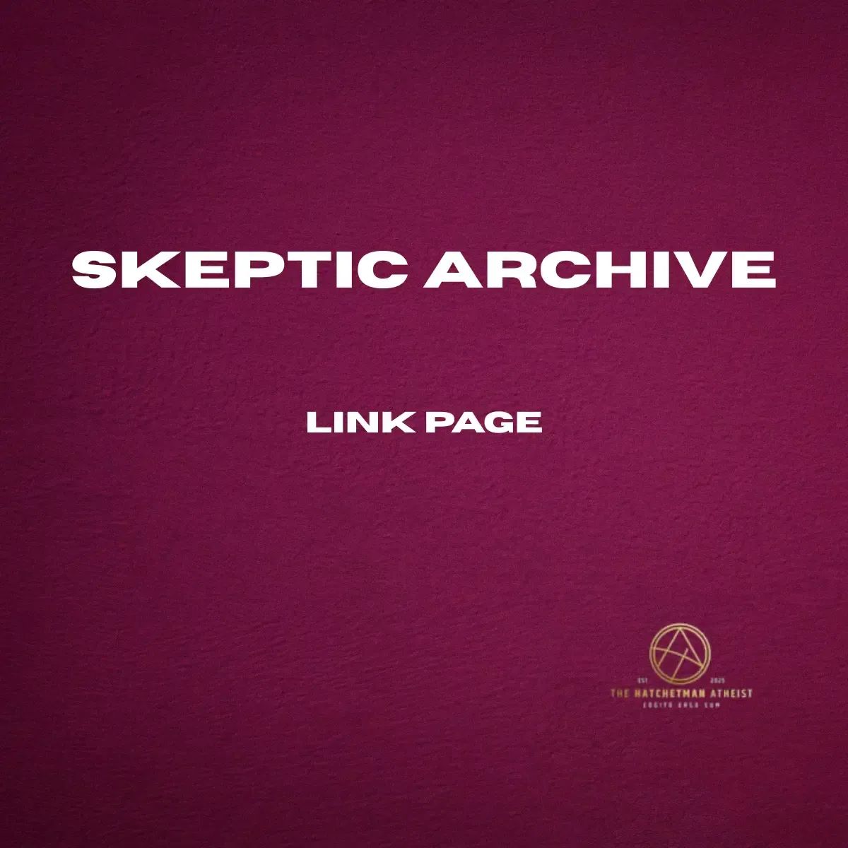 Skeptic Archive