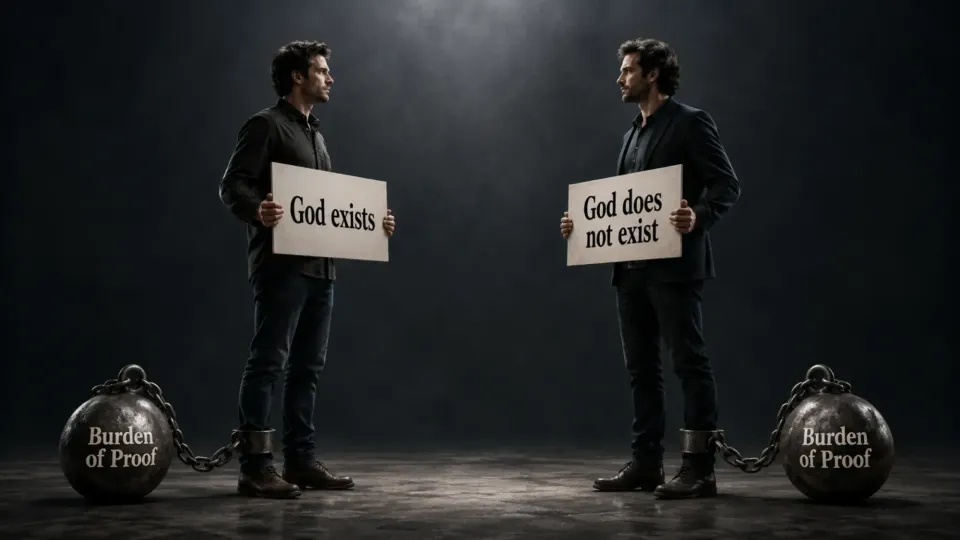 The Burden of Proof                                  (for Atheists 𝙖𝙣𝙙 Believers)