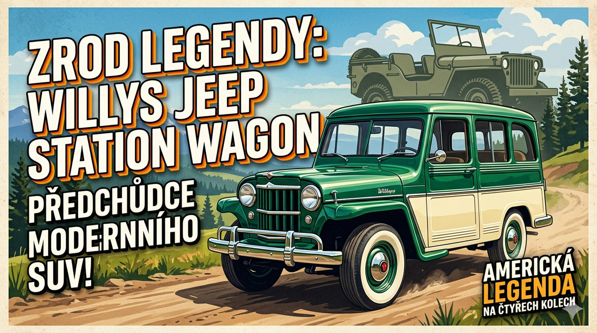 Americká legenda na čtyřech kolech: Zrod a odkaz Willys Jeep Station Wagon