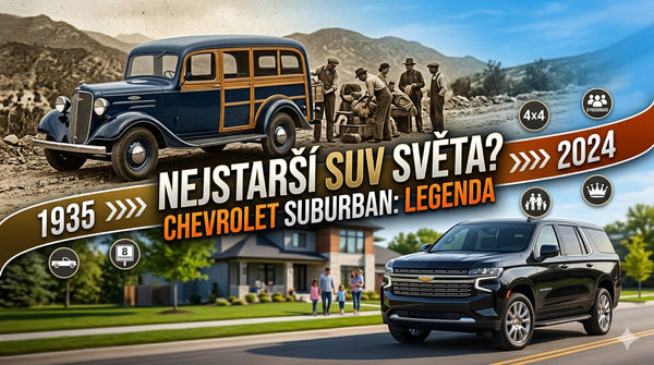 Nejstarší SUV světa? Příběh legendy jménem Chevrolet Suburban