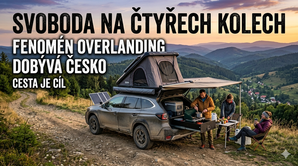Svoboda na čtyřech kolech: Fenomén overlanding dobývá Česko
