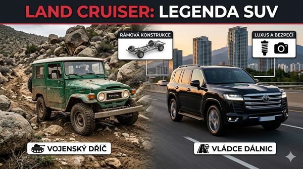 Od vojenského dříče k vládci dálnic: Jak Toyota Land Cruiser definovala moderní SUV