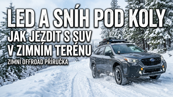 Led a sníh pod koly: Jak jezdit s SUV v zimním terénu