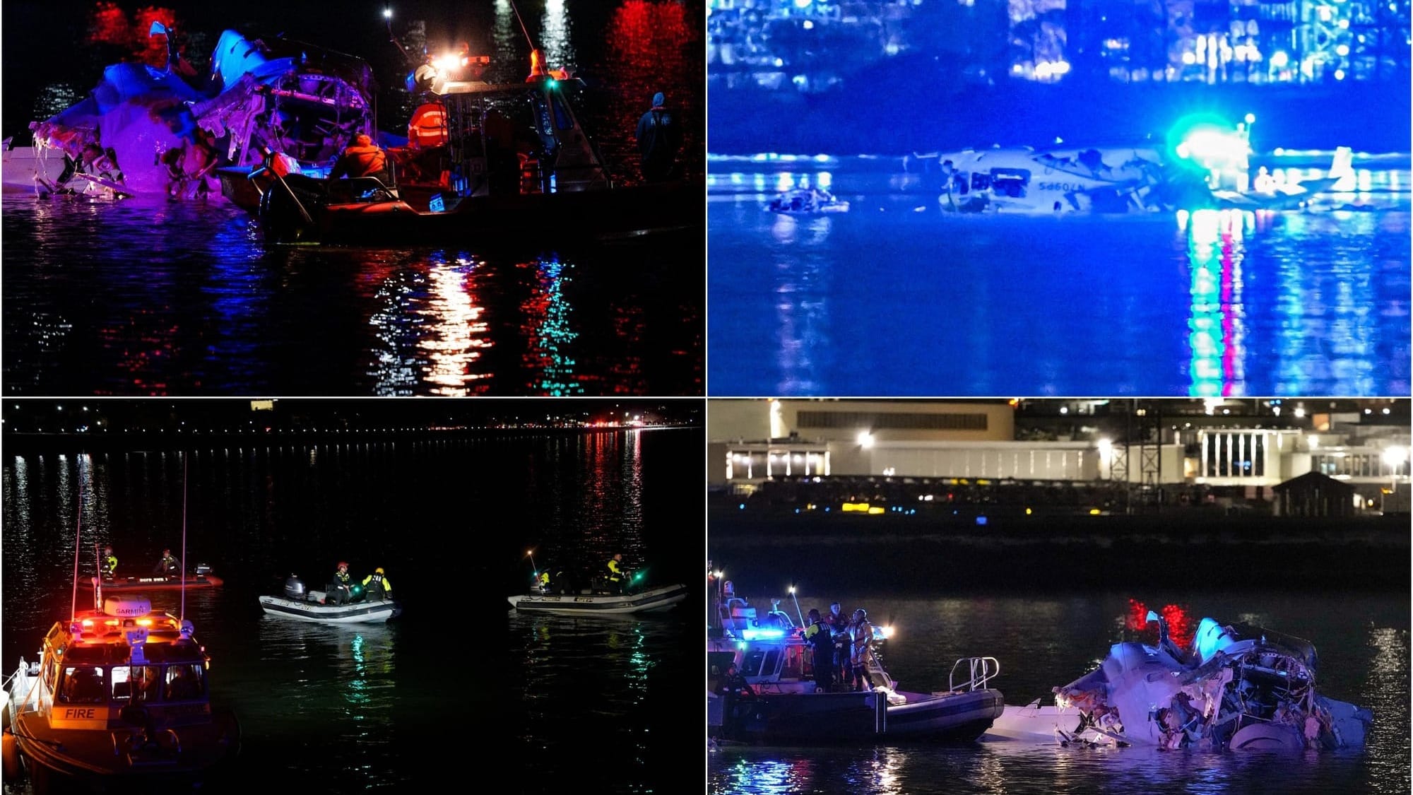 Tragedie aviatică la Washington:Un avion de pasageri și un elicopter militar s-au prăbușit în râul Potomac în urma unei coliziuni